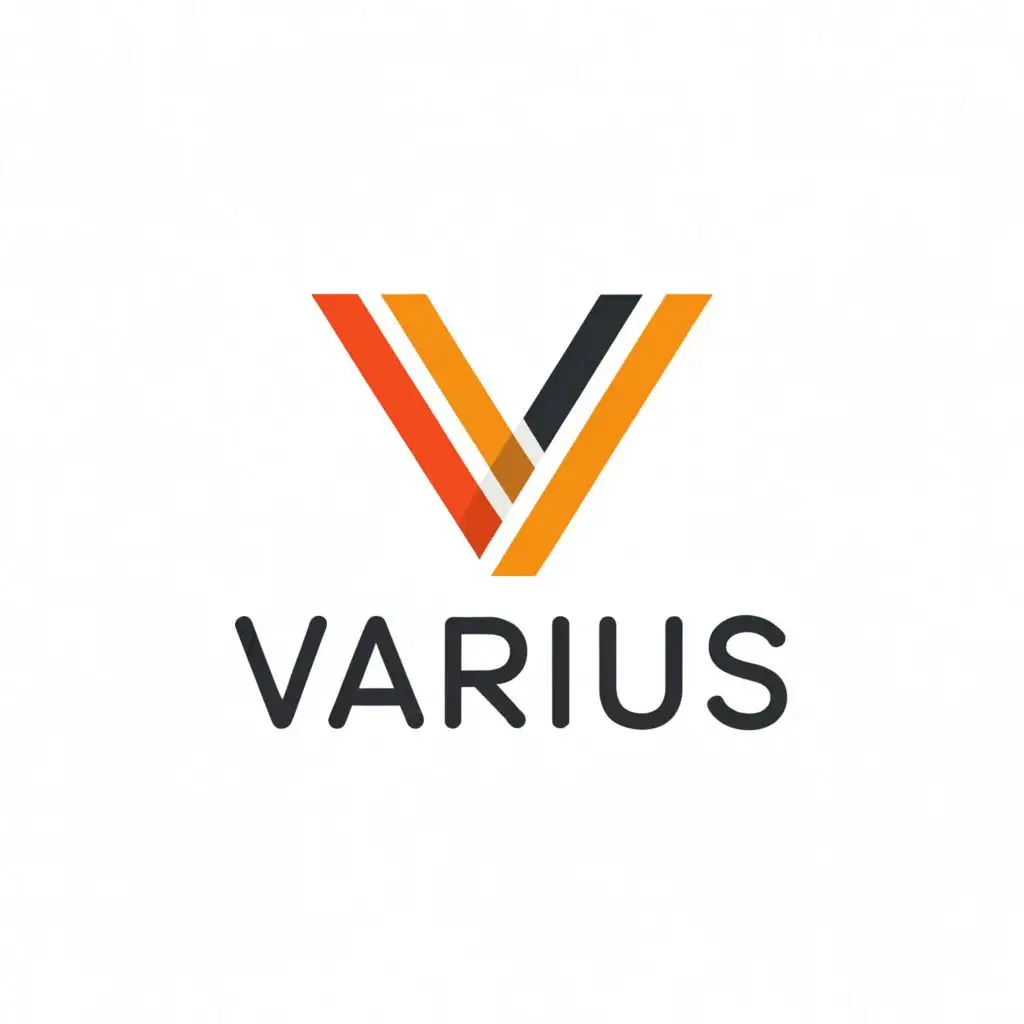 a logo design,with the text "VARIUS", main symbol:VARIUS Trade Show-Event-Interior Construction GmbH,Minimalistic,be used in Events industry,clear background