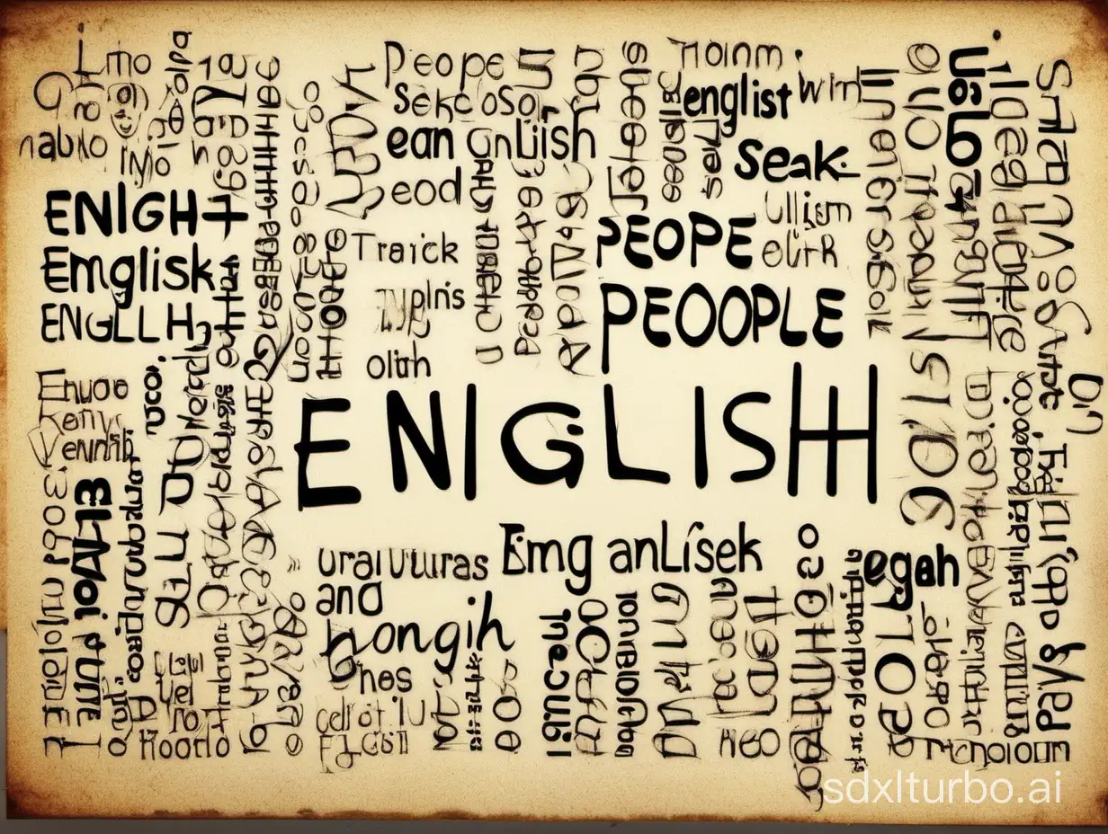 people speak English
