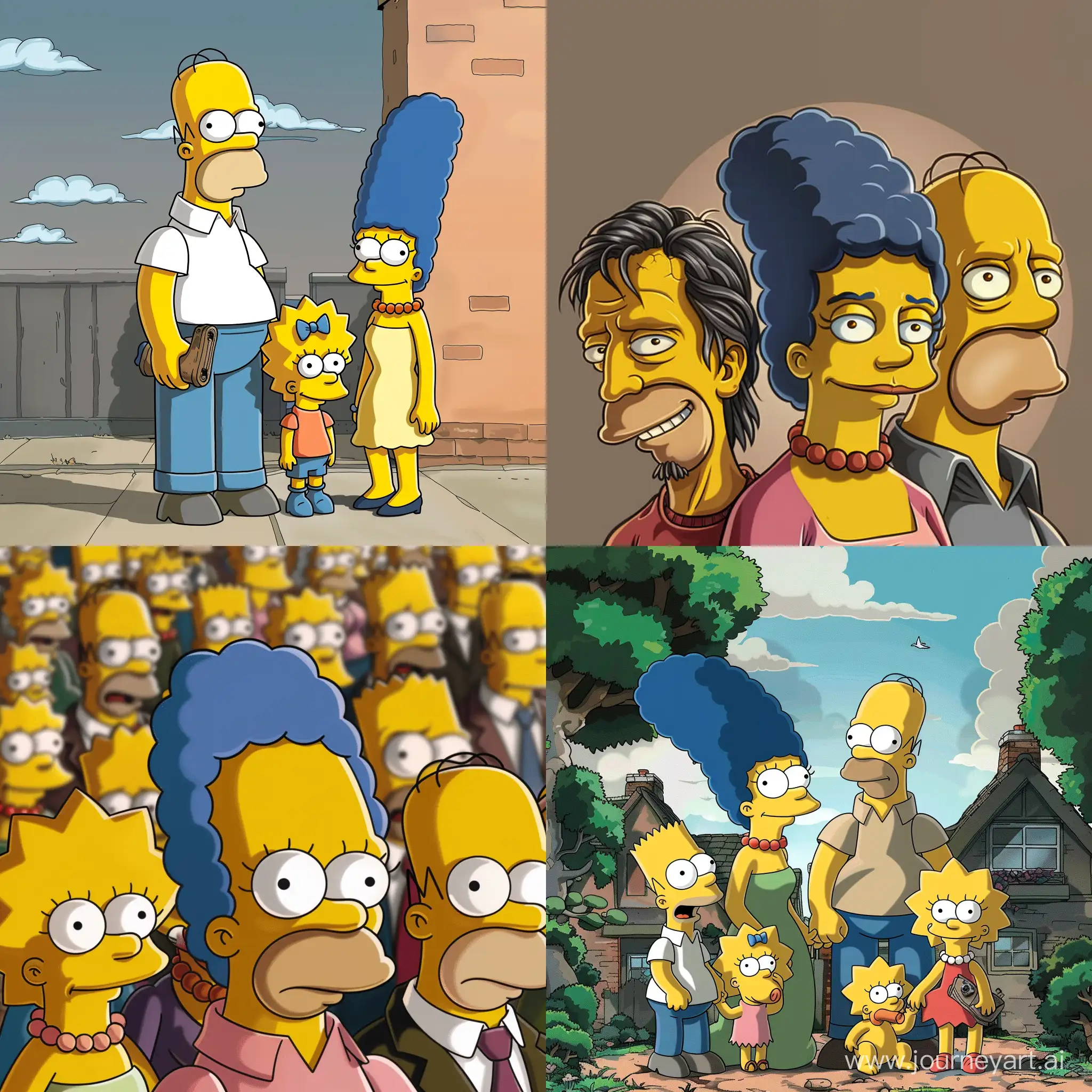 The Simpson as real people