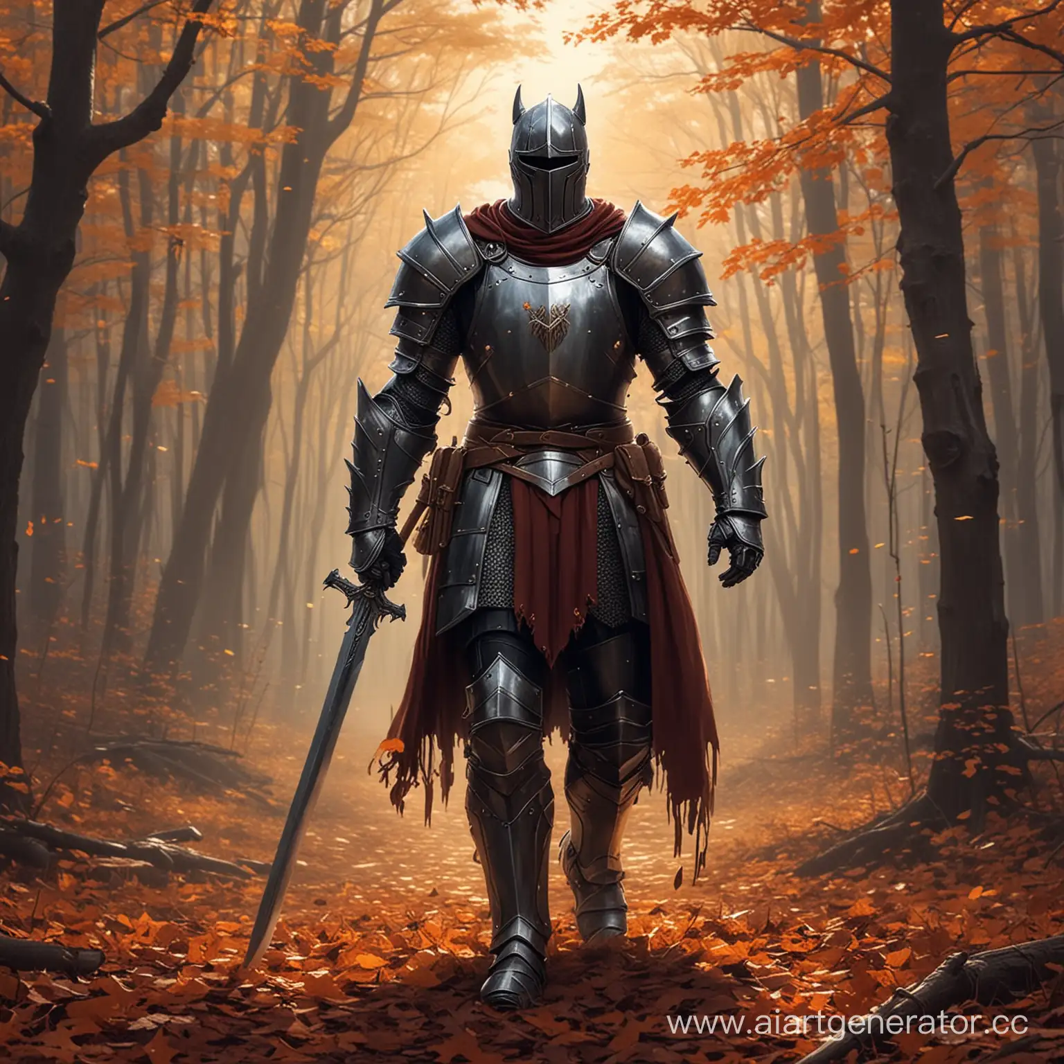 Brave-Knight-Descending-in-Autumnal-Glory