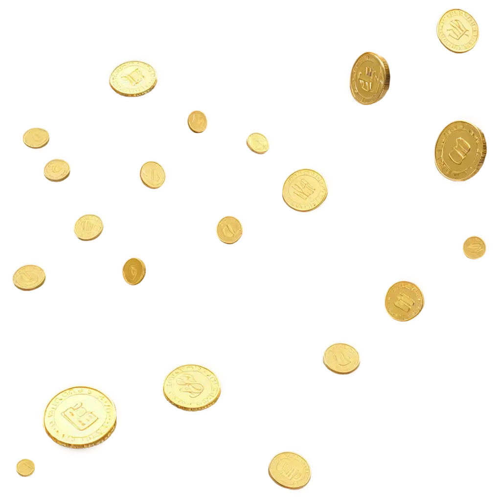 Golden-Rain-HighQuality-PNG-Image-of-Gold-Coins-Falling-from-Above
