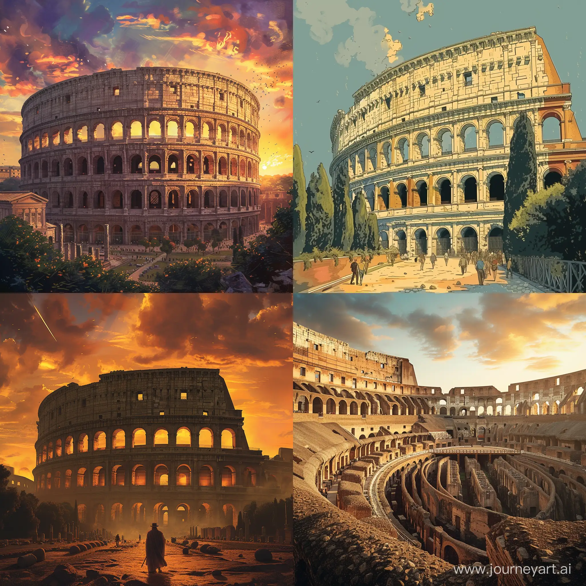Colosseum-Book-Cover-Art-Ancient-Architecture-in-Vivid-Detail