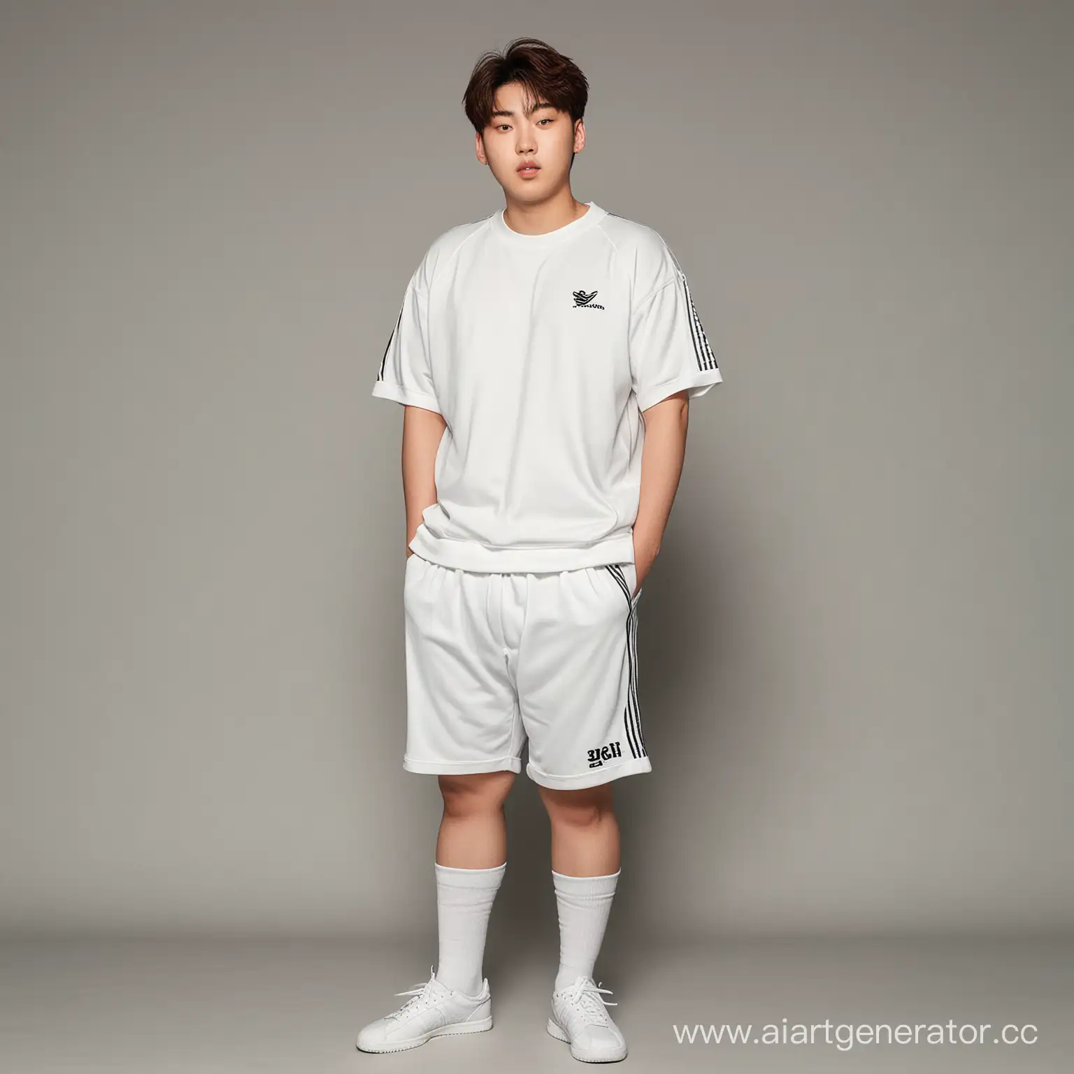 Korean-Teenager-with-Athletic-Build-in-Casual-Attire