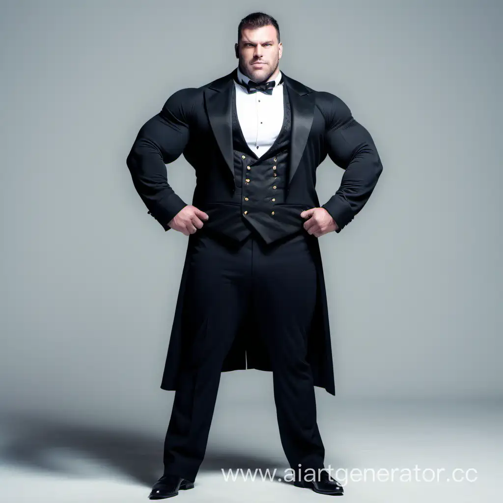 Powerful-Muscular-Man-in-Elegant-Tailcoat