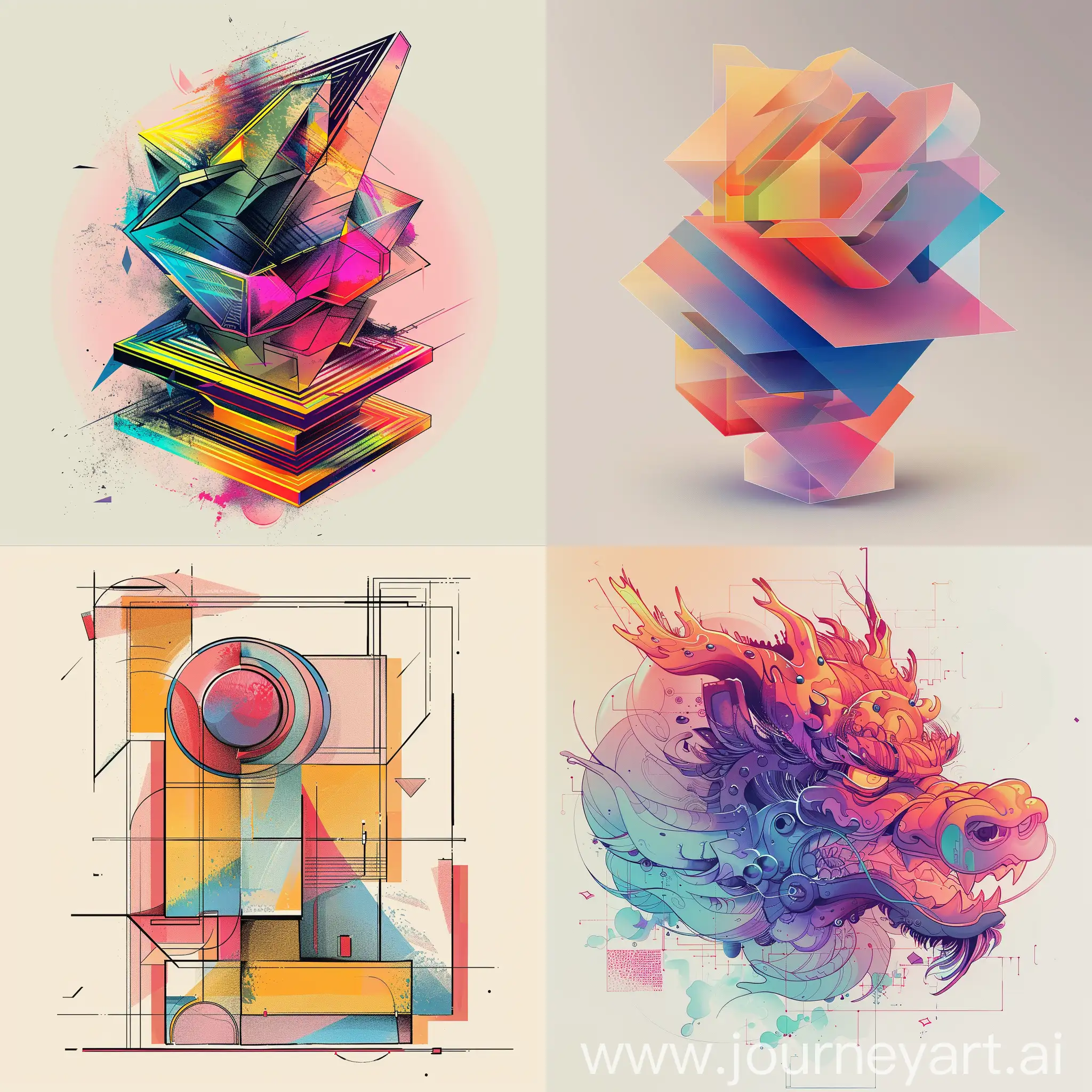 Abstract-Geometric-Shape-Transformation-with-Creative-Expression-Techniques
