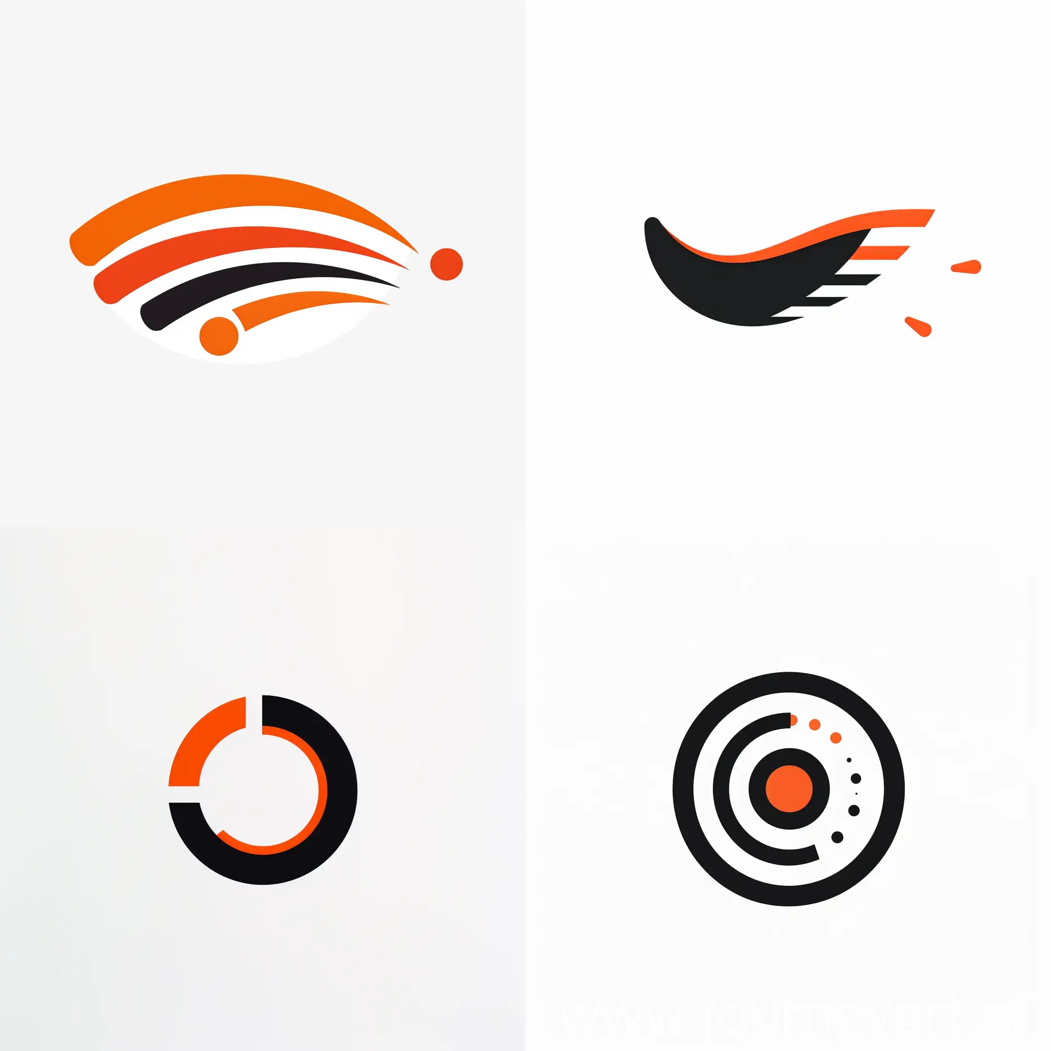 Modern-Web-Designer-Logo-with-Abstract-Geometric-Shapes