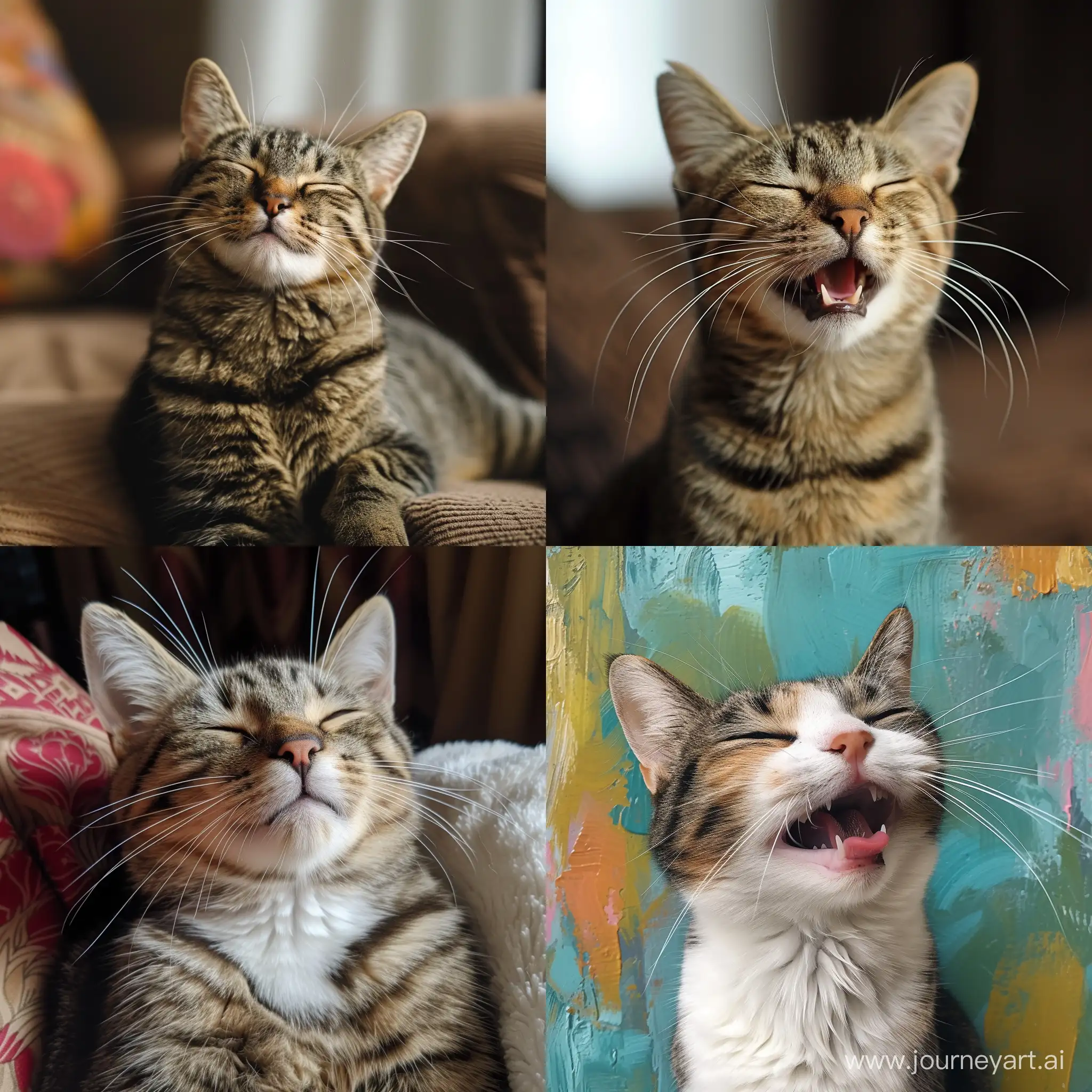 Joyful-Cat-with-Playful-Expression
