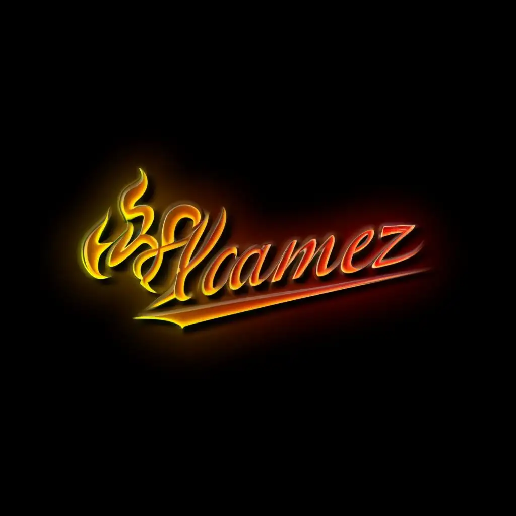 a logo design,with the text "MsFlamez", main symbol:gaming controller, realistic fire, 3d, rose pink, yellow, red, orange,Moderate,clear background