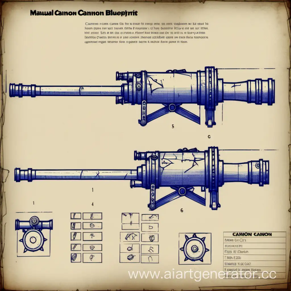 Vintage-Manual-Cannon-Blueprint-Sketch-for-Historical-Reenactment