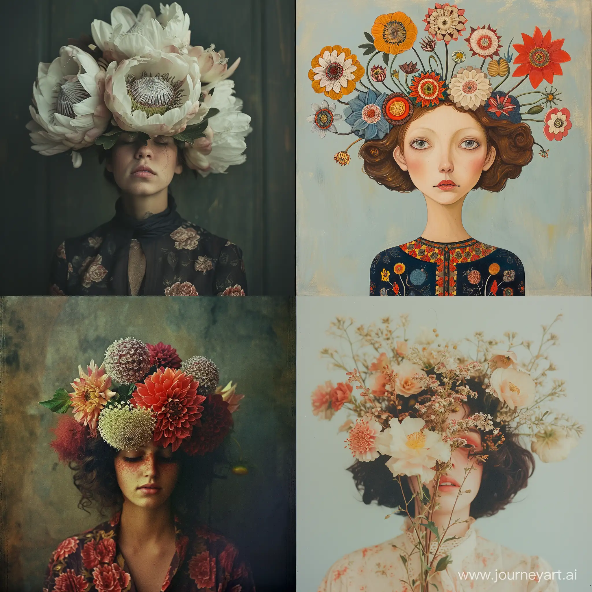 Mystical-Woman-Surrounded-by-Unique-Flowers