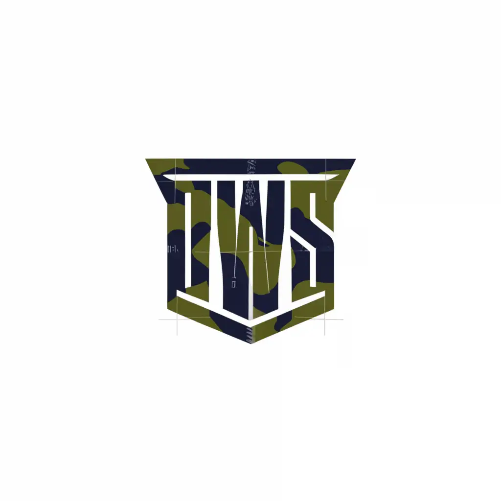 a logo design,with the text "TWS", main symbol:military,Moderate,clear background