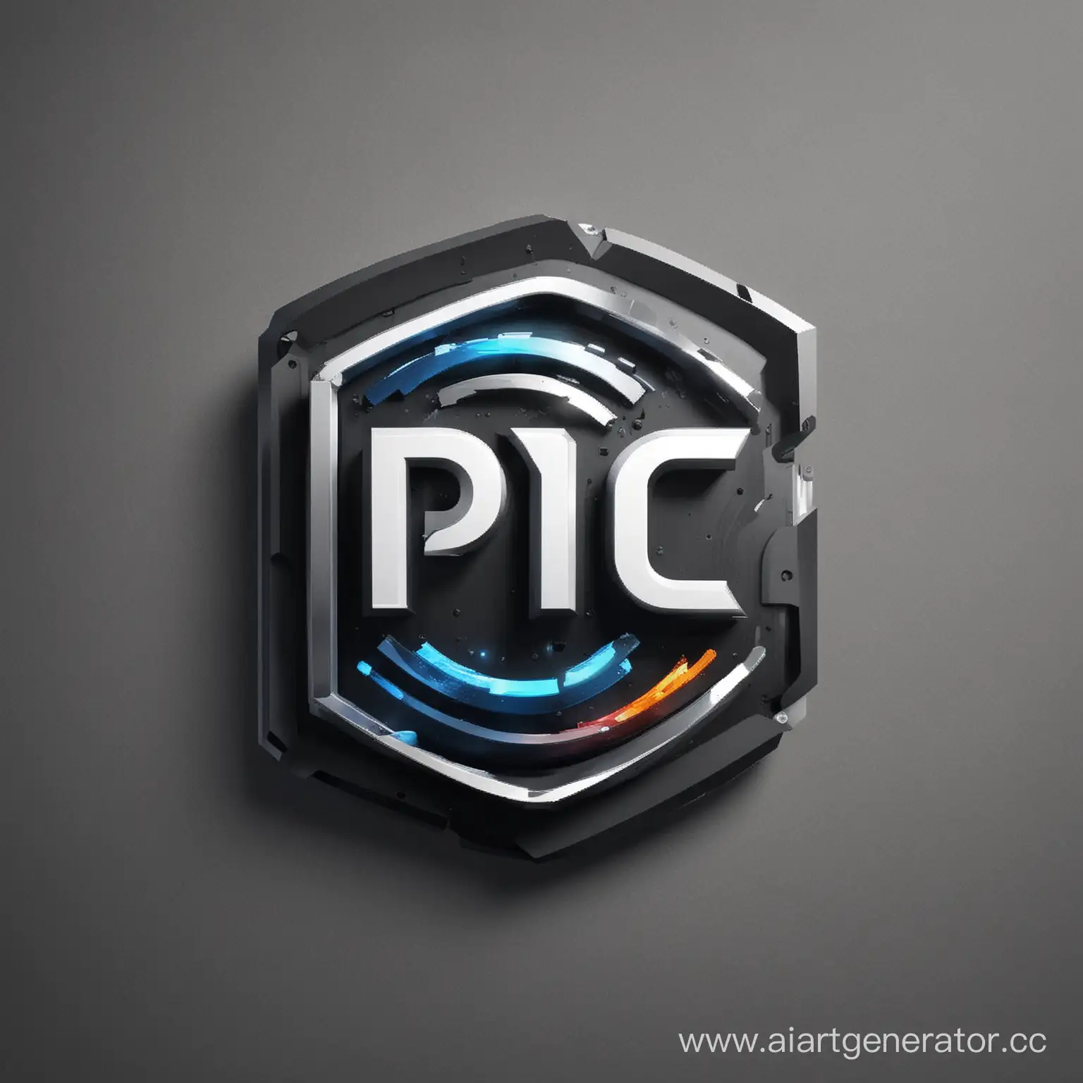 make a logo for the company to build a PC