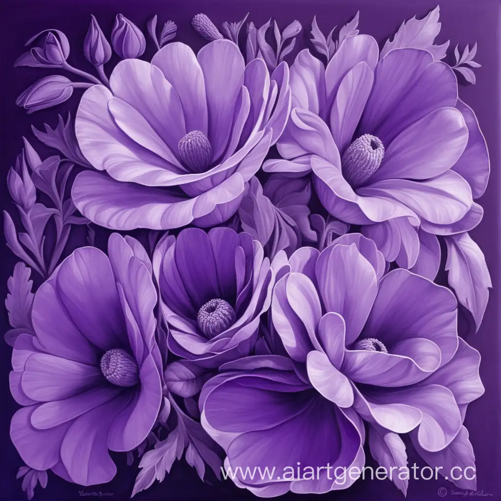 Warmth-and-Compassion-A-Scene-of-Kindness-in-Shades-of-Purple
