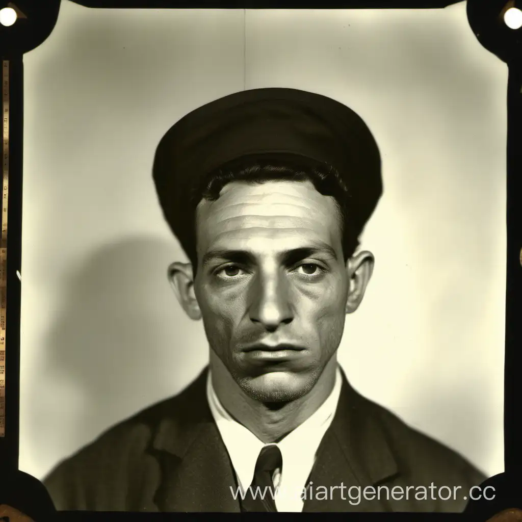 1950s-Jewish-Descent-Criminal-Mugshot
