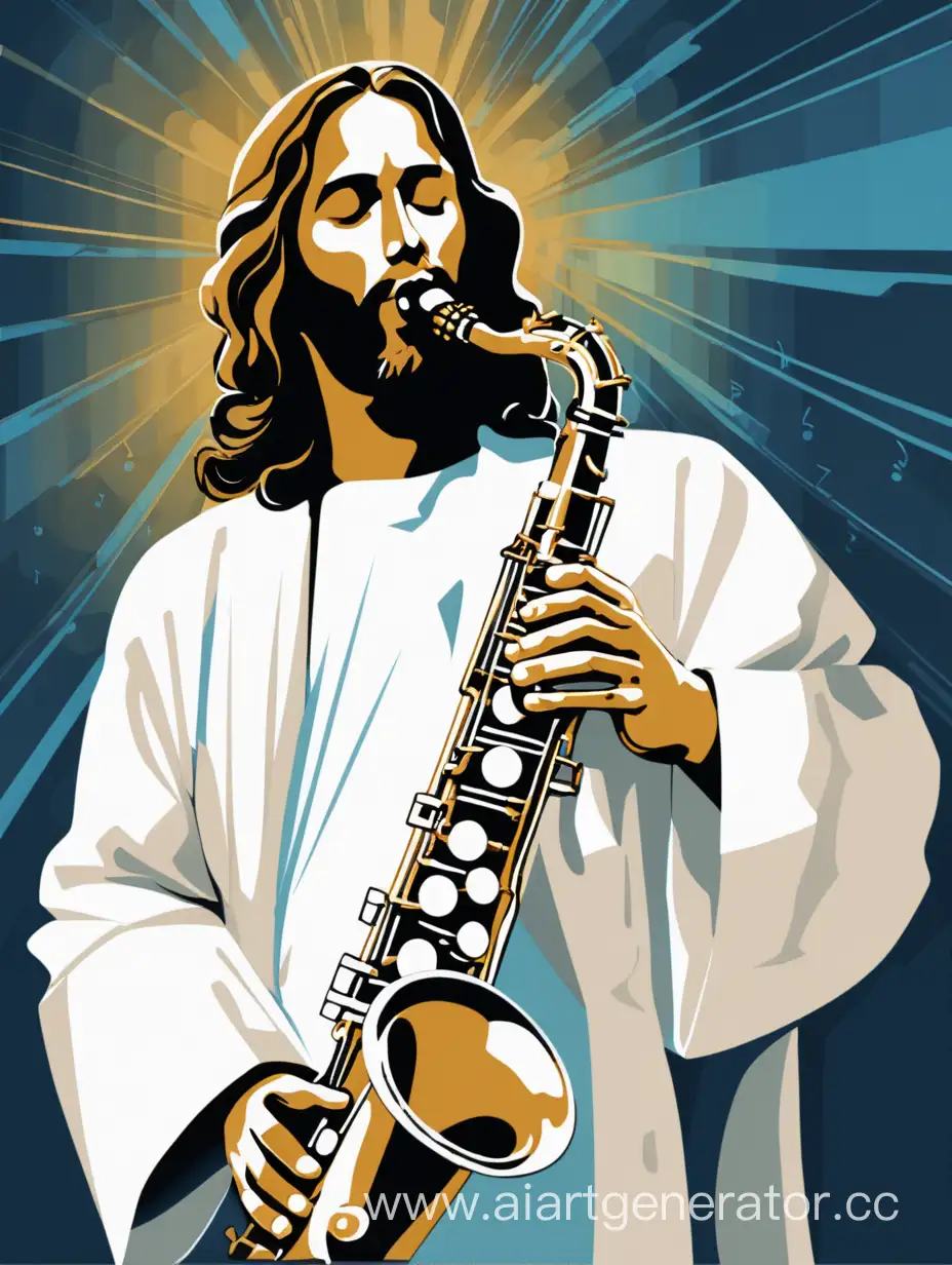 Soulful-Saxophonist-Performing-Jazz-Interpretation-of-JESUS