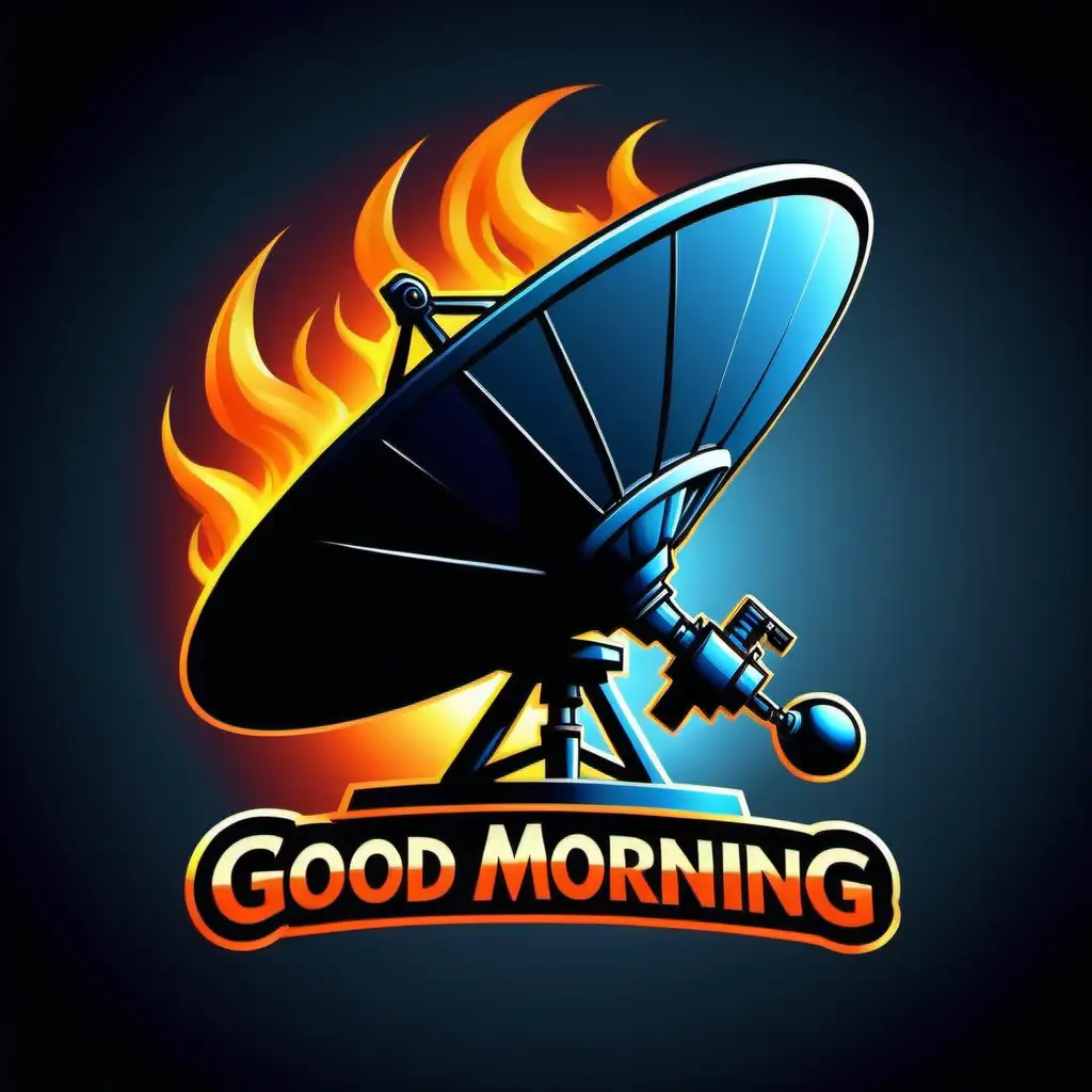 Good morning neon sign logo Royalty Free Vector Image