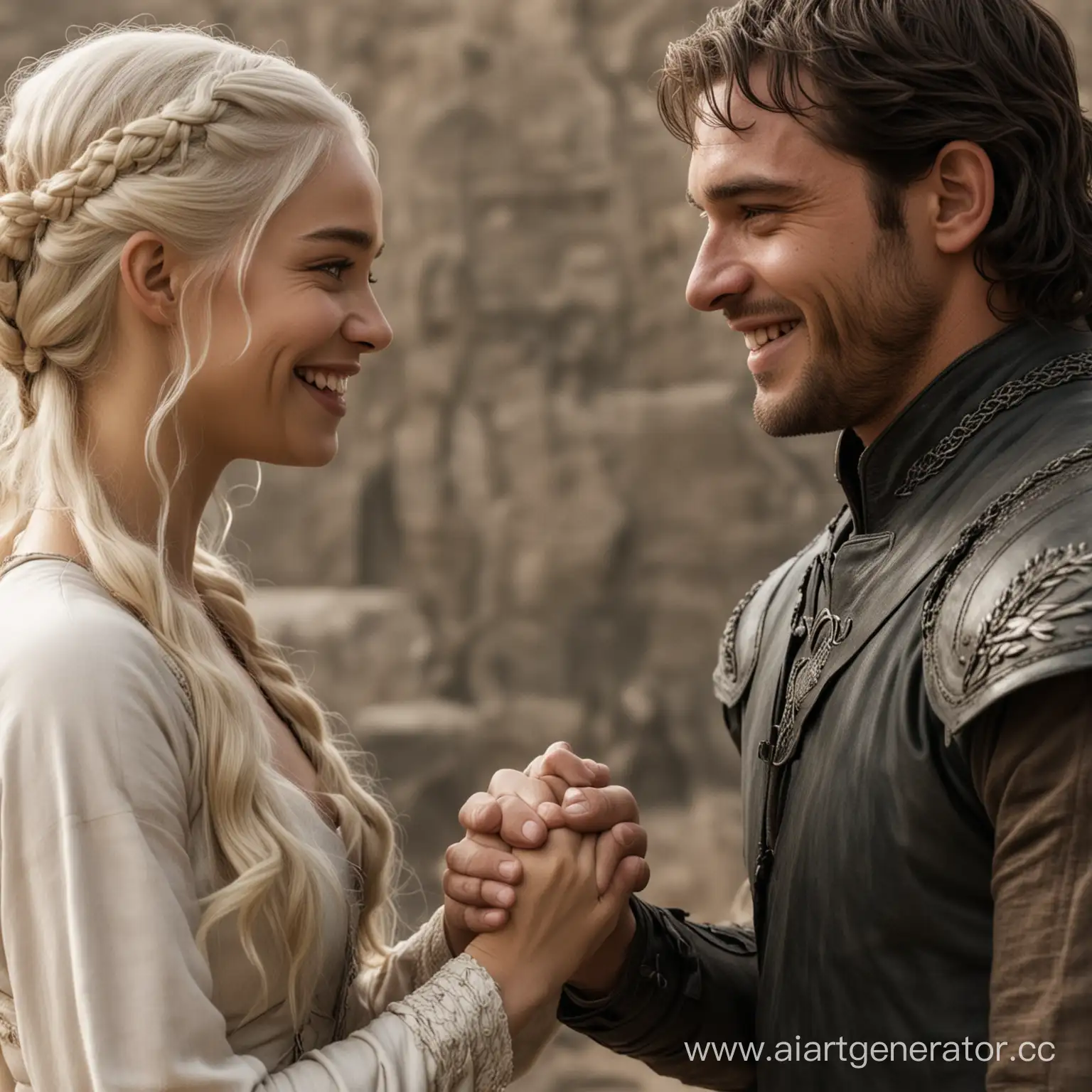 Daemon-and-Daenerys-Targaryen-Affectionate-Moment