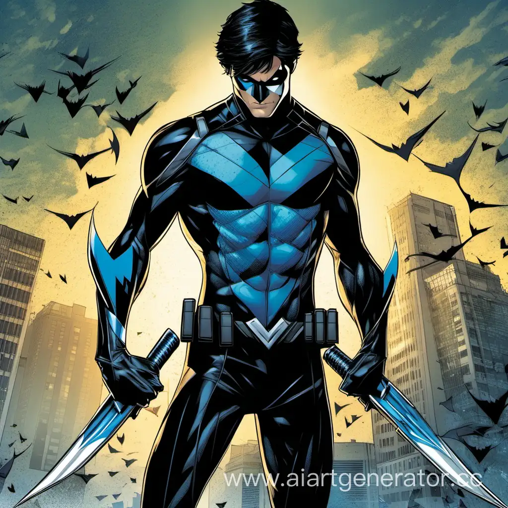 Nightwing из киновсленной DC