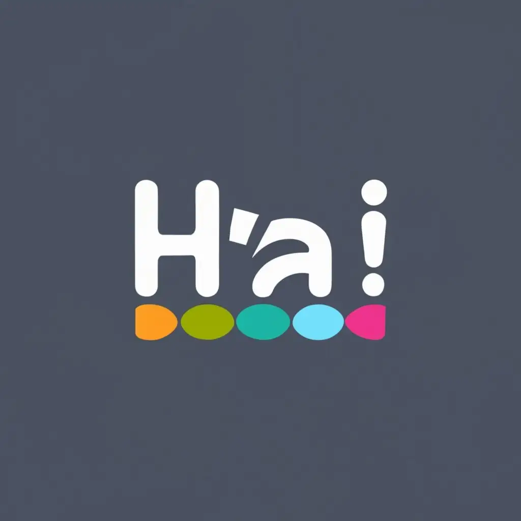 logo, HA, with the text "HAMLEENY", typography