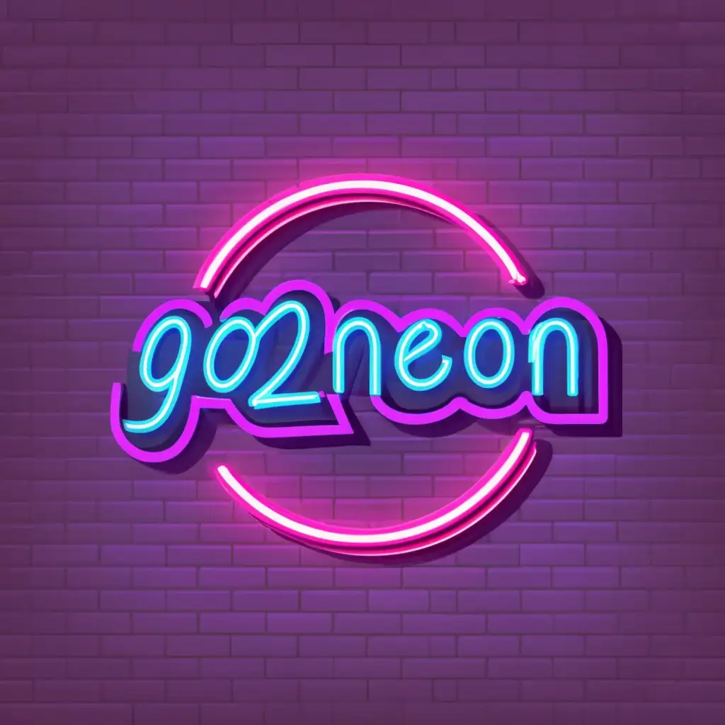 logo, Neon, with the text "Go2Neon", typography, be used in Retail industry