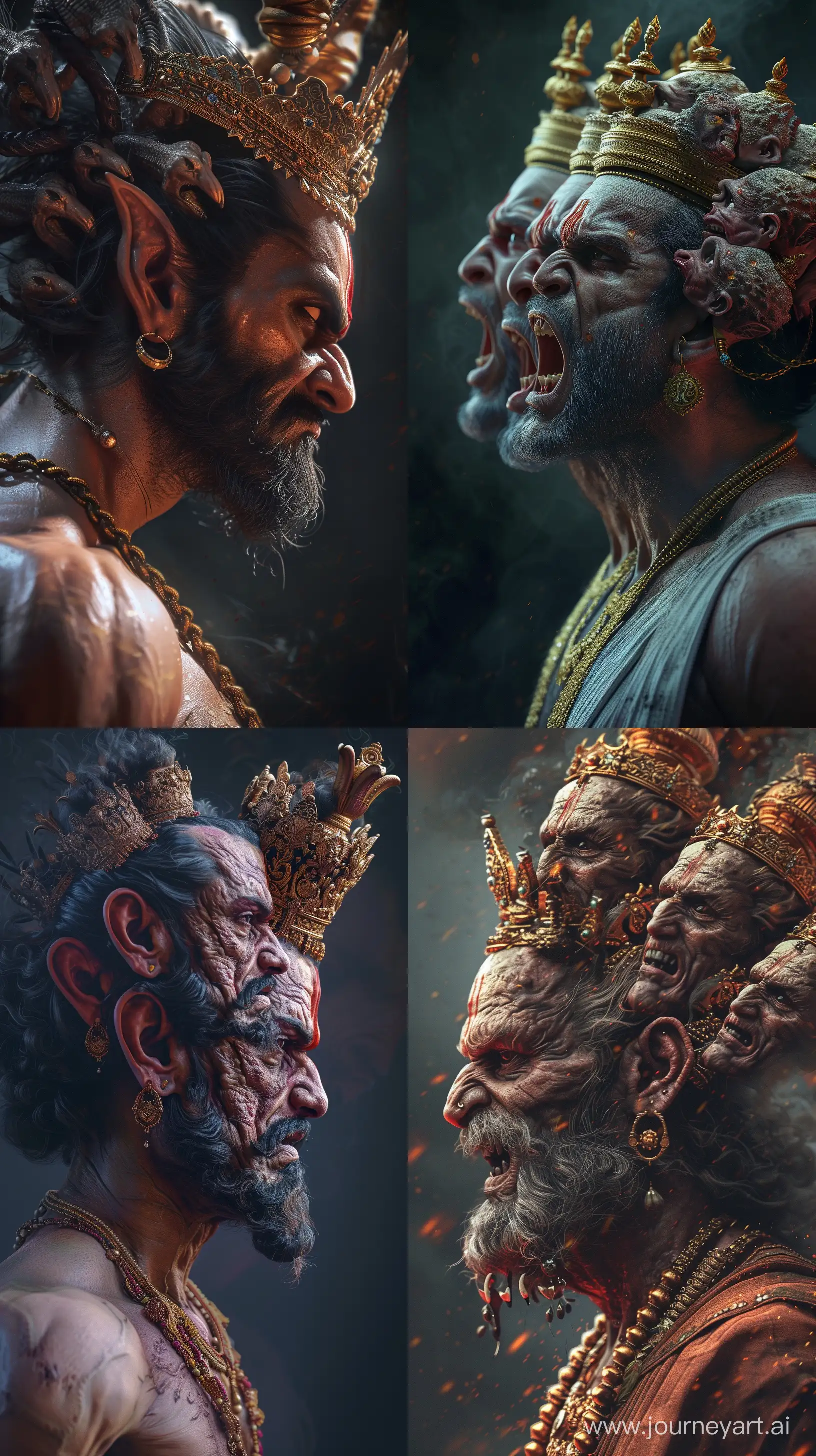 Realistic-Digital-Painting-of-Demon-King-Ravana-Angry-Side-Profile-Portrait-with-Intricate-Details