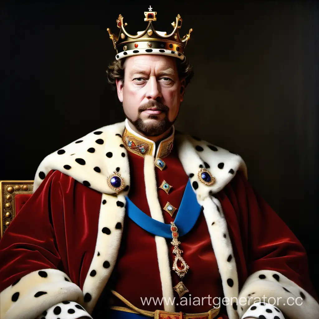 Regal-Monarch-Poses-for-Majestic-Royal-Portrait