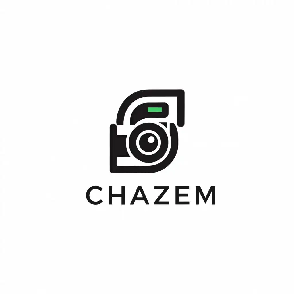 a logo design,with the text "ChaZem", main symbol:Camera photos camera equipment,Moderate,clear background