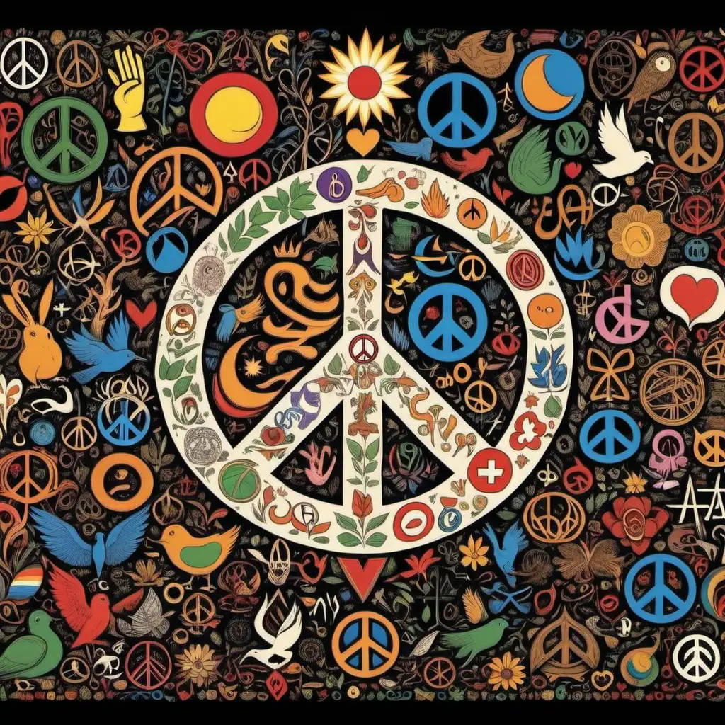 Symbols of Peace in One Picture