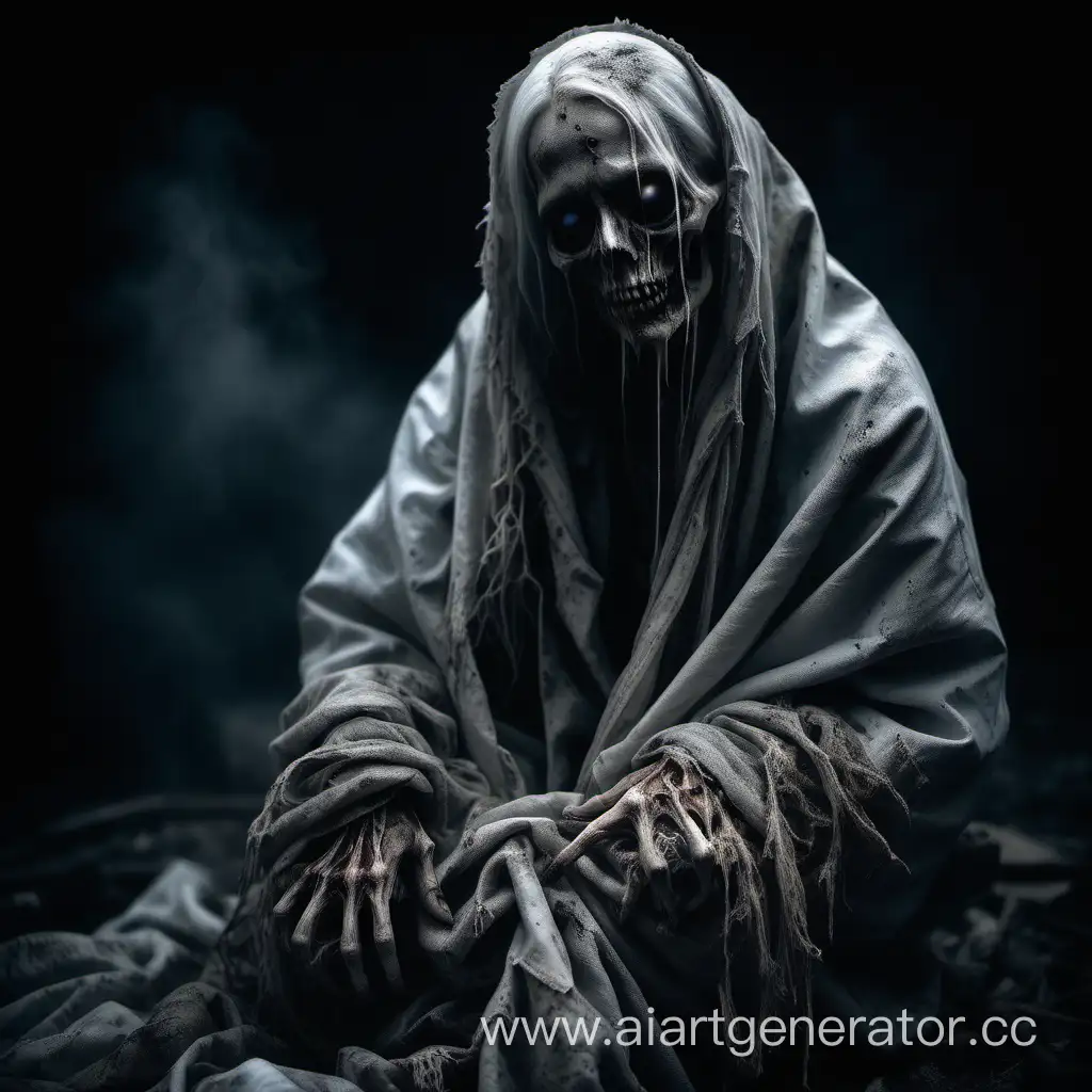 Ethereal-Decay-Haunting-Image-of-a-Pale-Corpse-in-Rags
