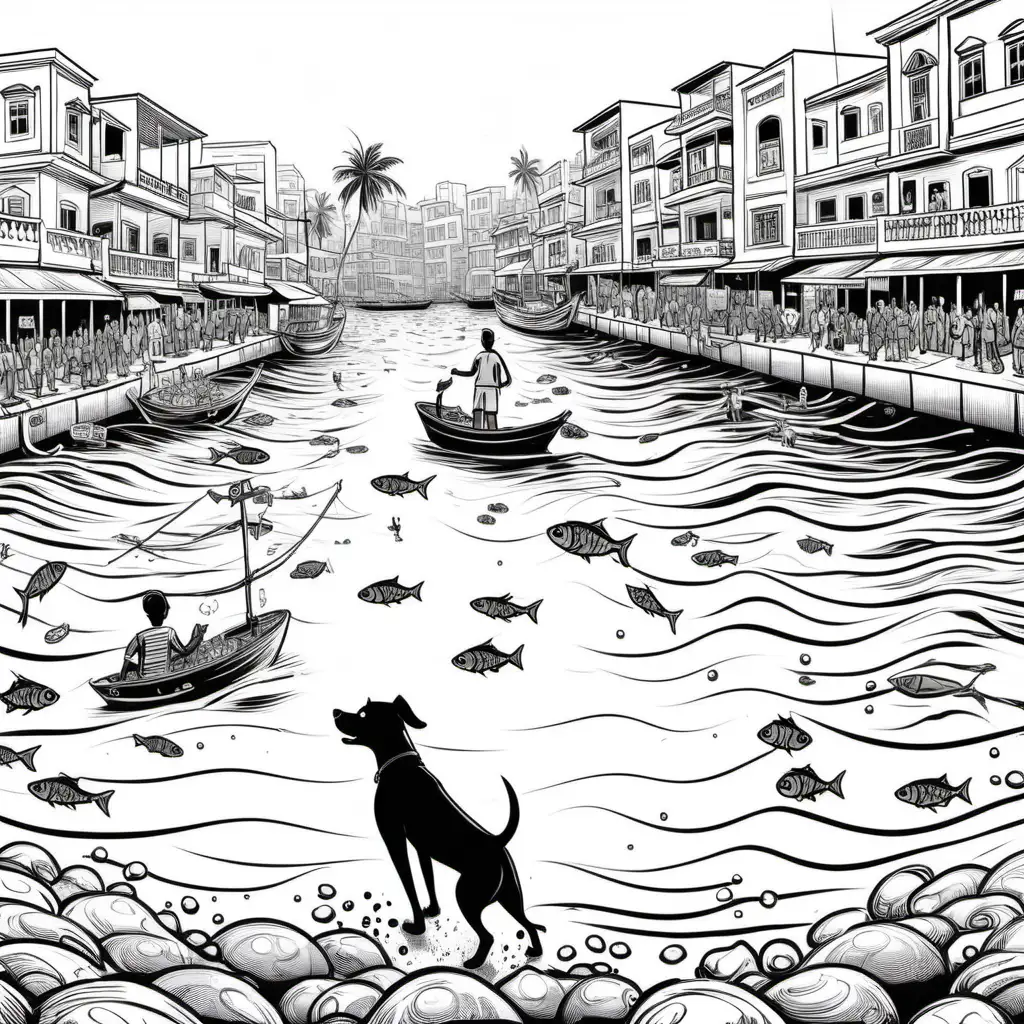 Exploring Comic Panjim A Dogs Friendship with a Fish