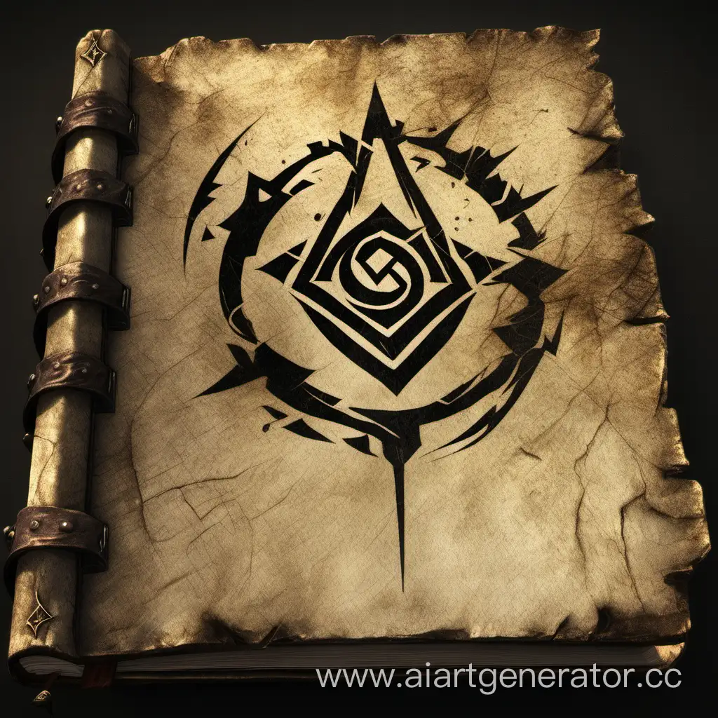 Spellbook-with-Destruction-Symbol-Inspired-by-The-Elder-Scrolls