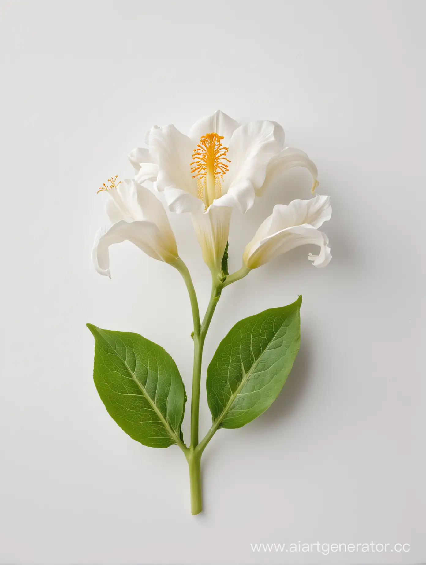 Amarnath-Flower-Blossoming-on-White-Background