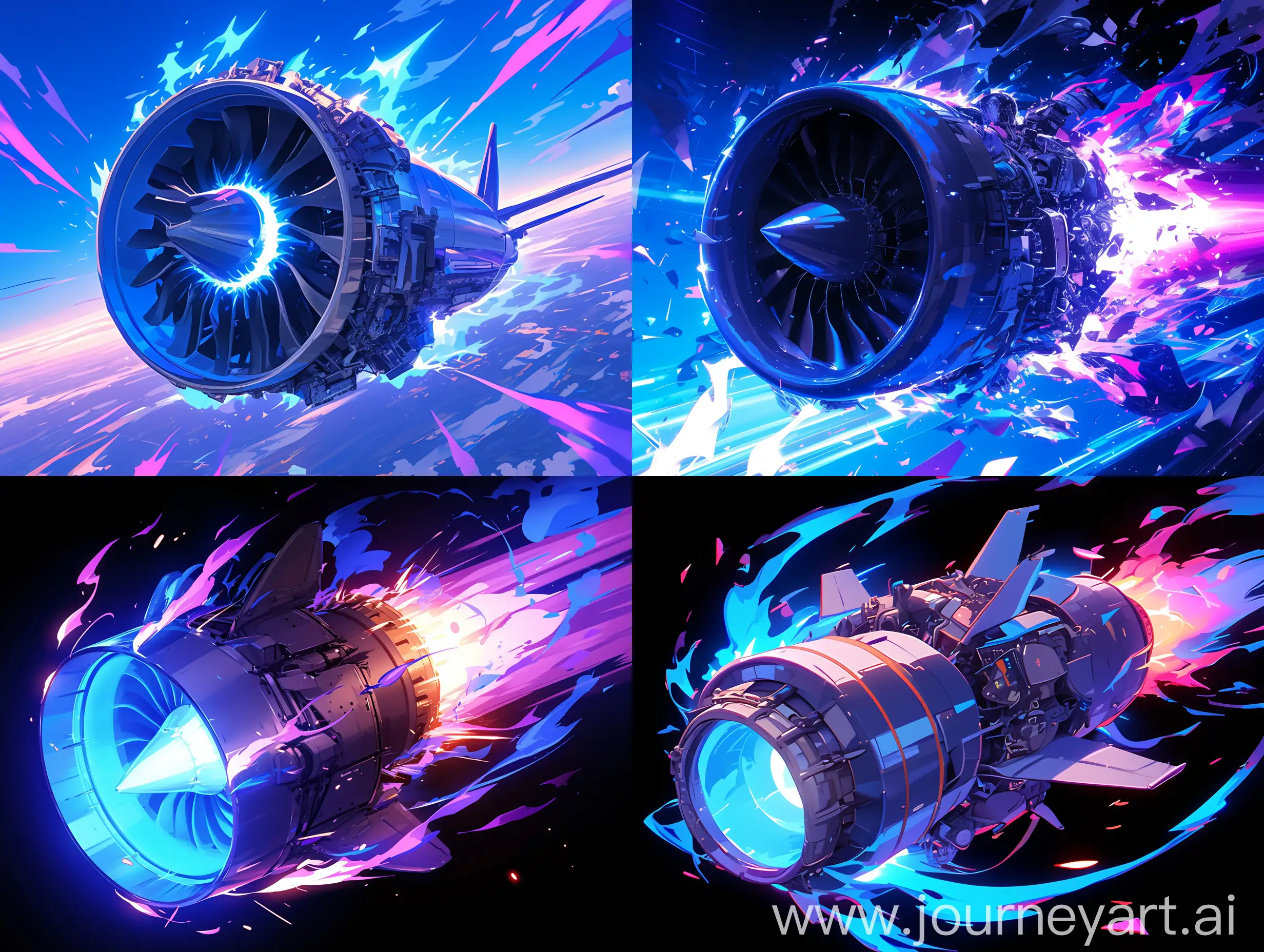 Dynamic-Jet-Engine-Anime-Drawing-in-Refreshing-Colors