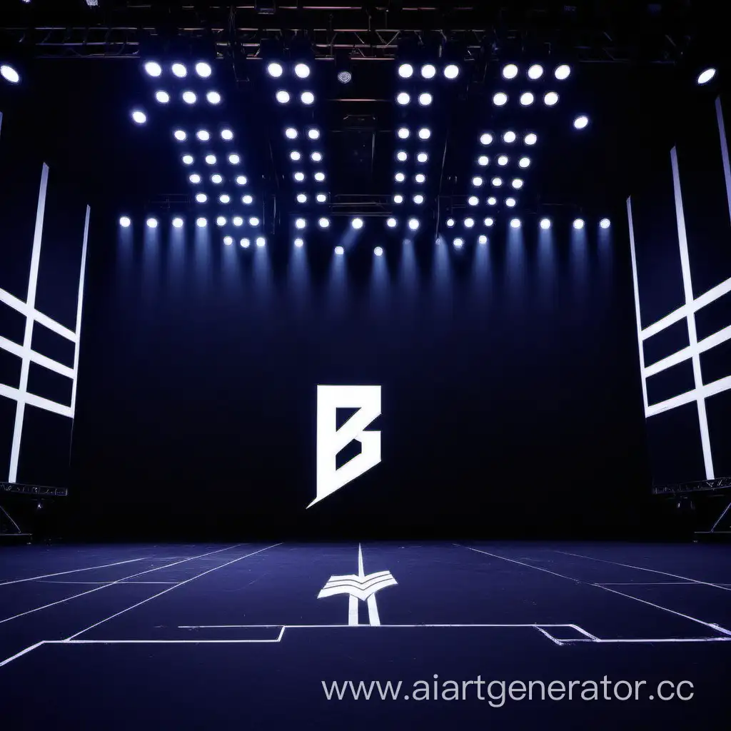 BTS-Logo-Illuminated-on-Empty-Stage