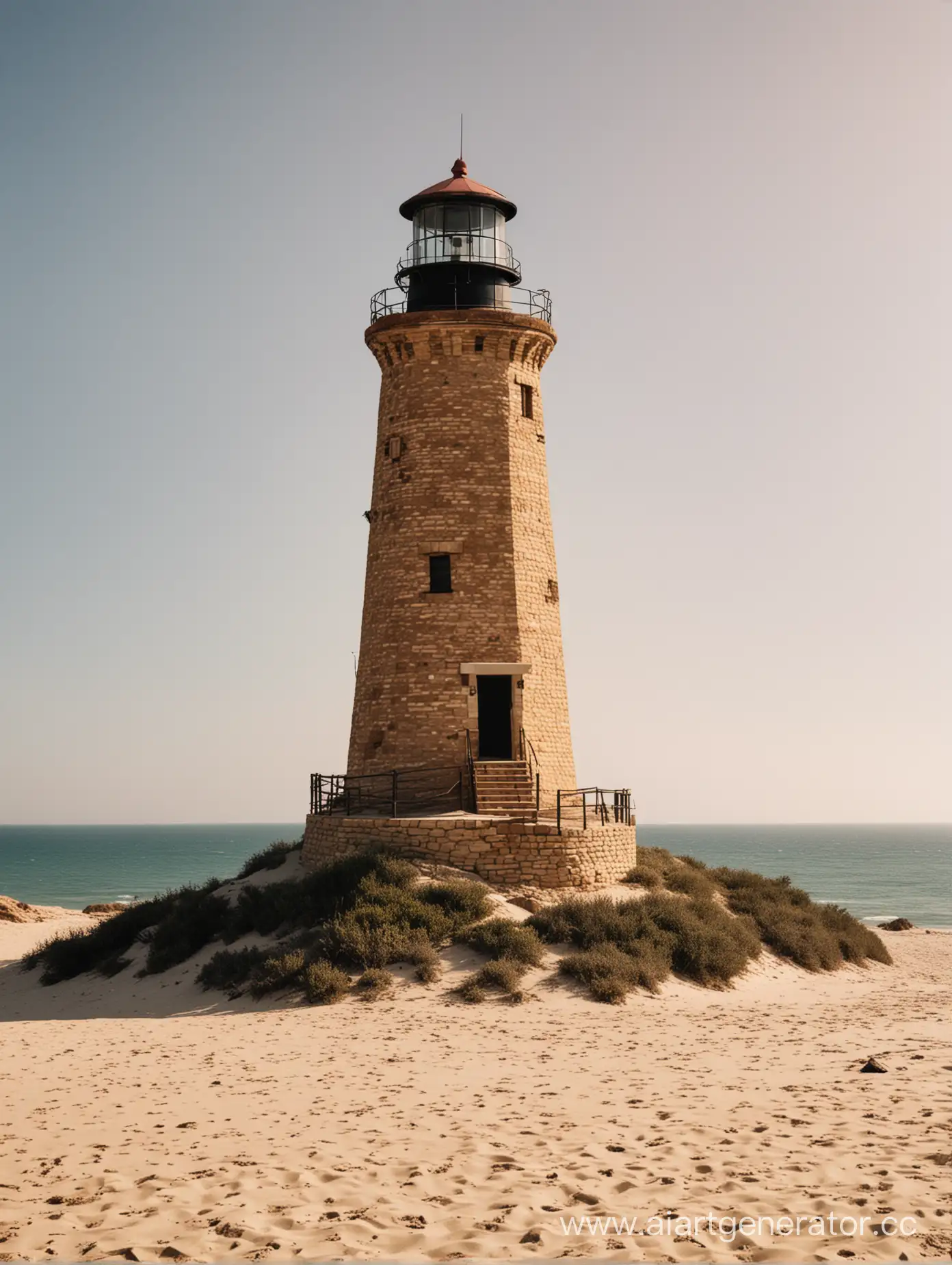 Desert-Lighthouse-Standing-Strong-Amidst-the-Sands