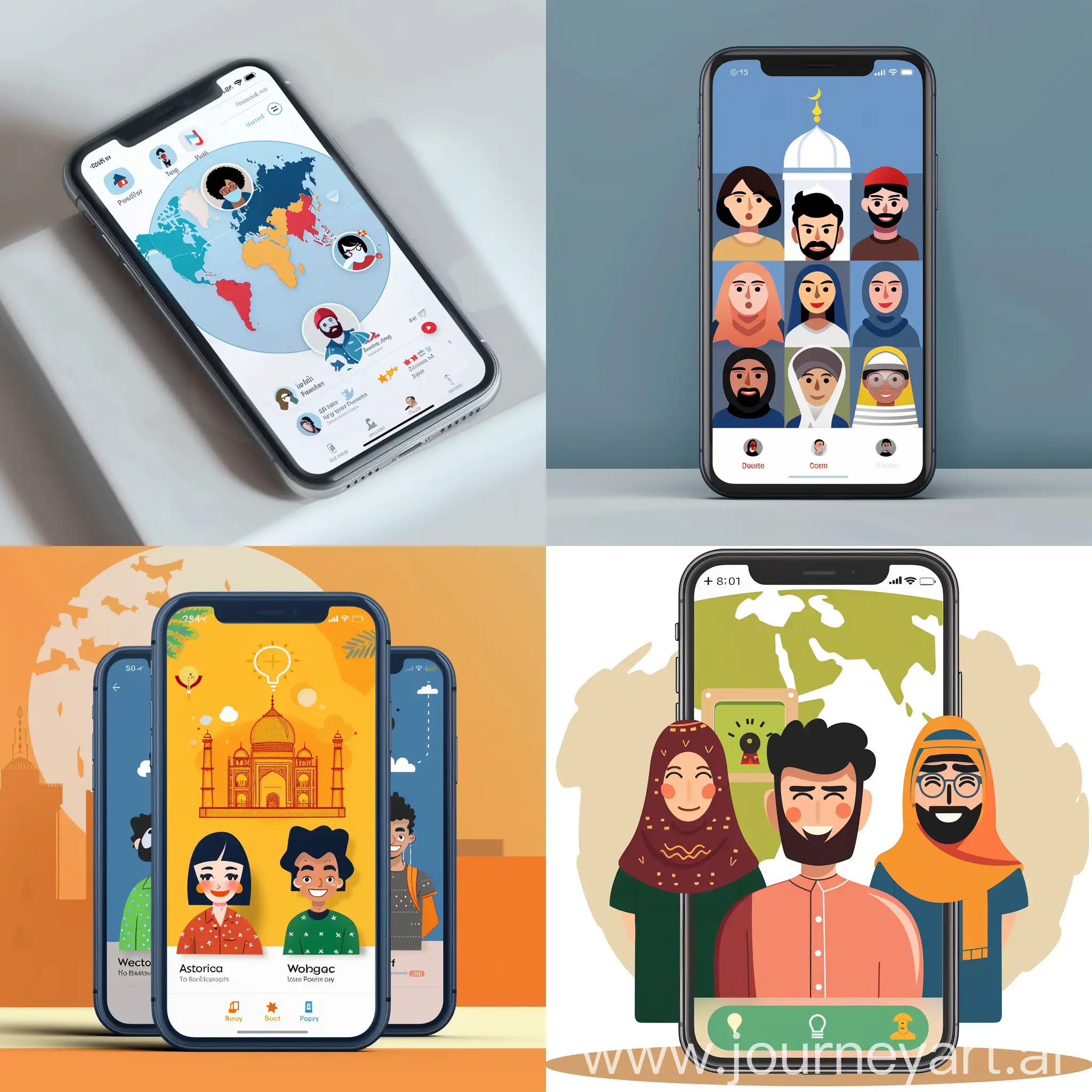 A mobile application for connecting people of the same culture background in foreign countries