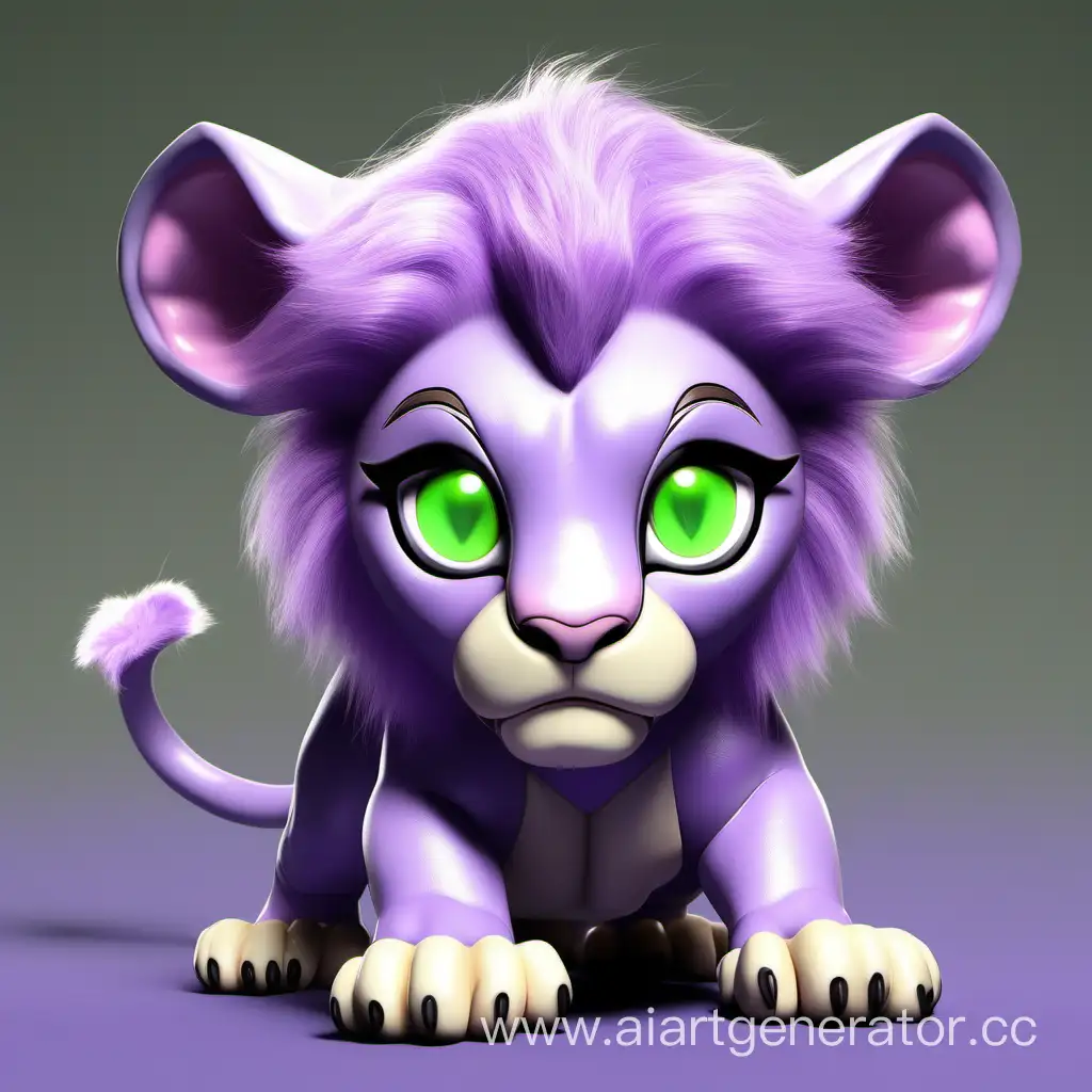 Fierce-LightLilac-Lioness-with-Unique-Eye-Colors