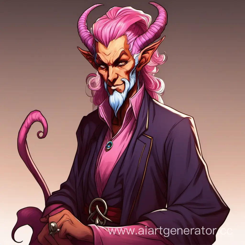 PinkHaired-Tiefling-Zilean-Zindevul-Preserving-Family-Legacy-with-Strength-and-Kindness