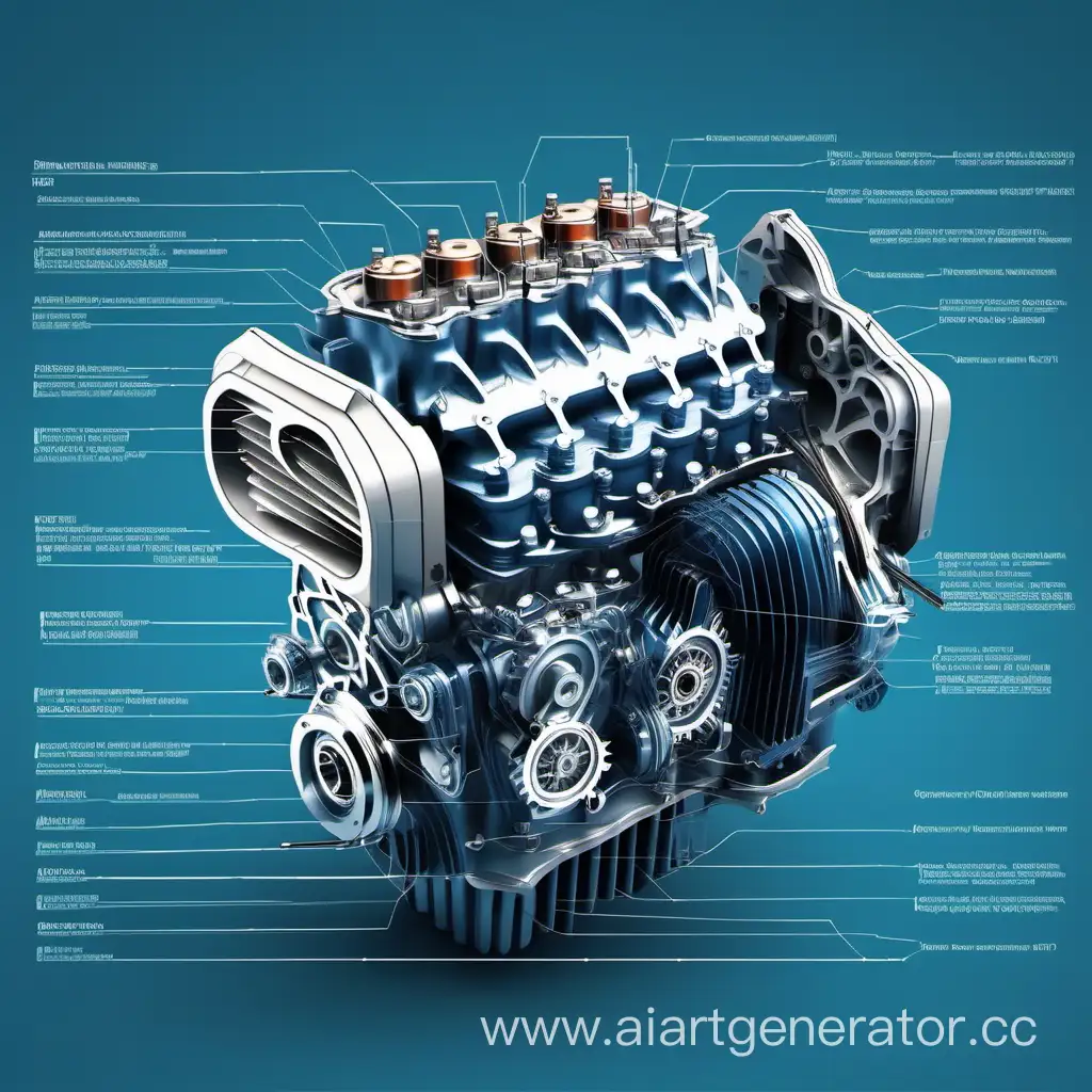 Blue-Internal-Combustion-Engine-Diagram-Structure