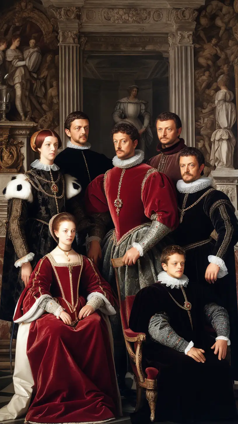 Renaissance Nobility The Magnificent Medici Family Portrait