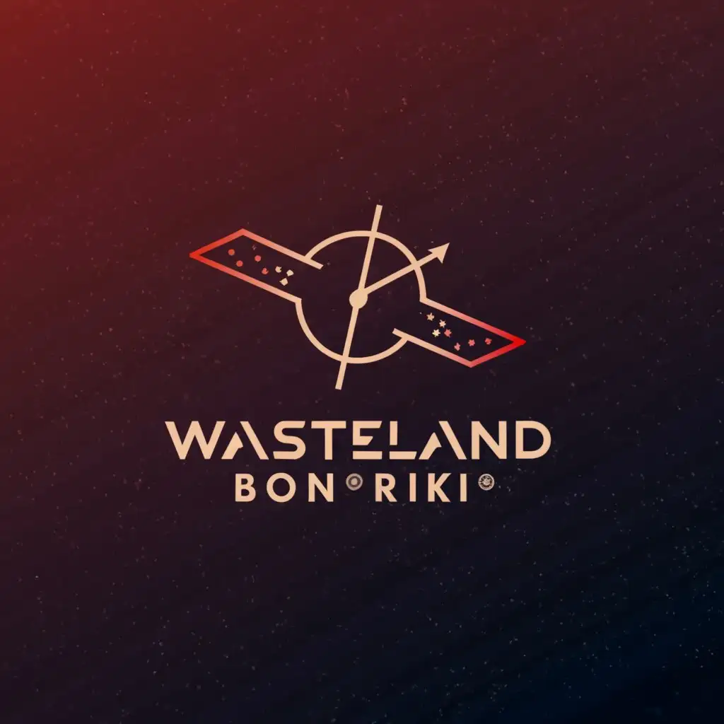 a logo design, with the text 'WasteLand Bonriki', main symbol: Starlink Internet, Moderate, be used in Entertainment industry, clear background