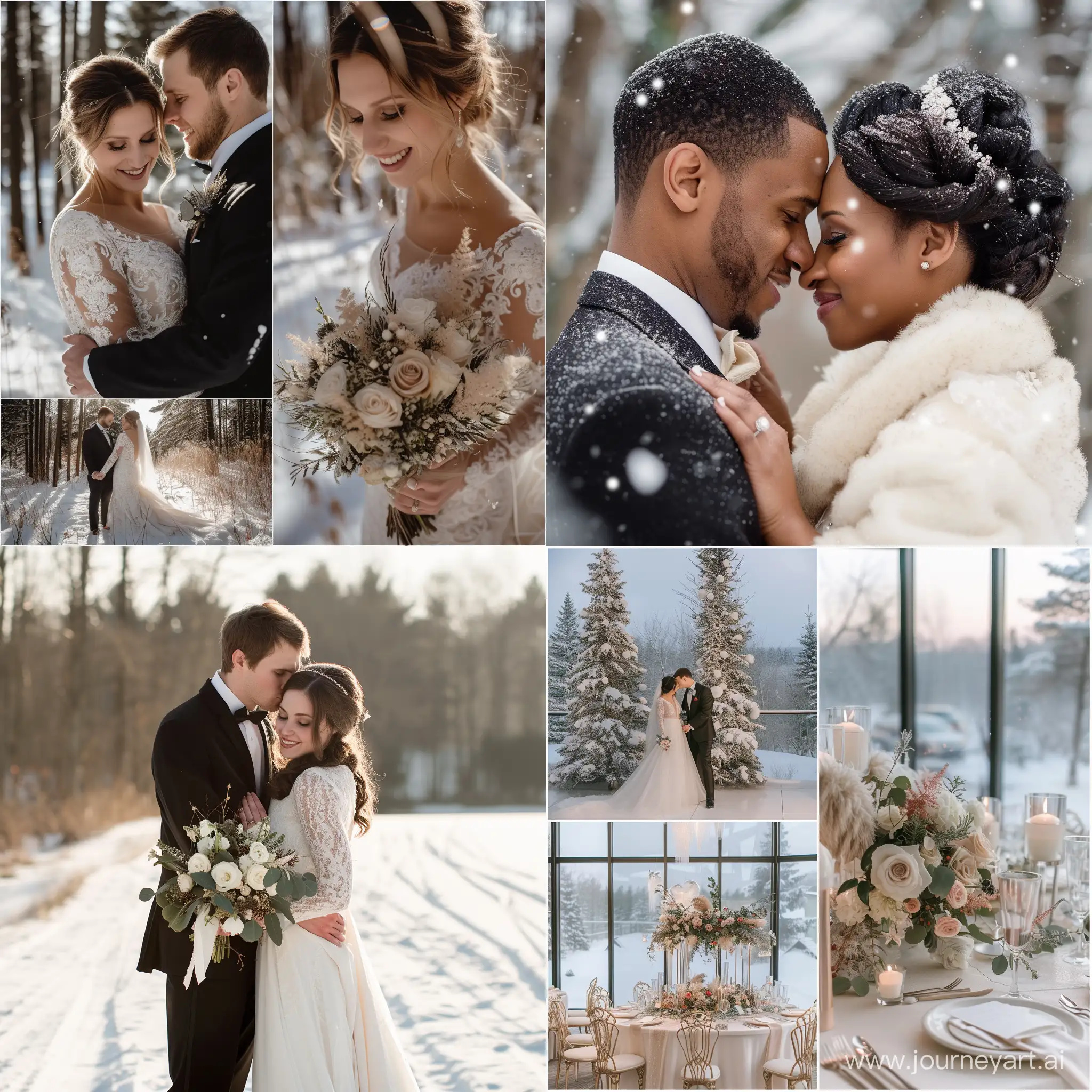 Elegant-Winter-Wedding-Ceremony
