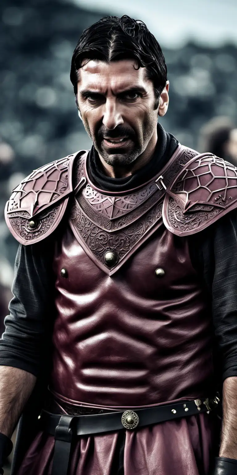 Gianluigi Buffon as game of thrones dothraki