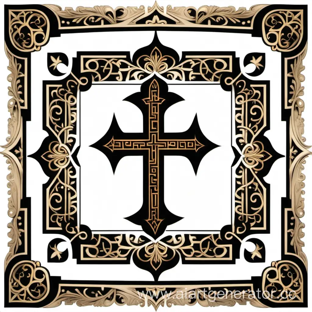 MelnikovVG-Style-Arabesque-Family-Logo-and-Orthodox-Cross-Sublimation