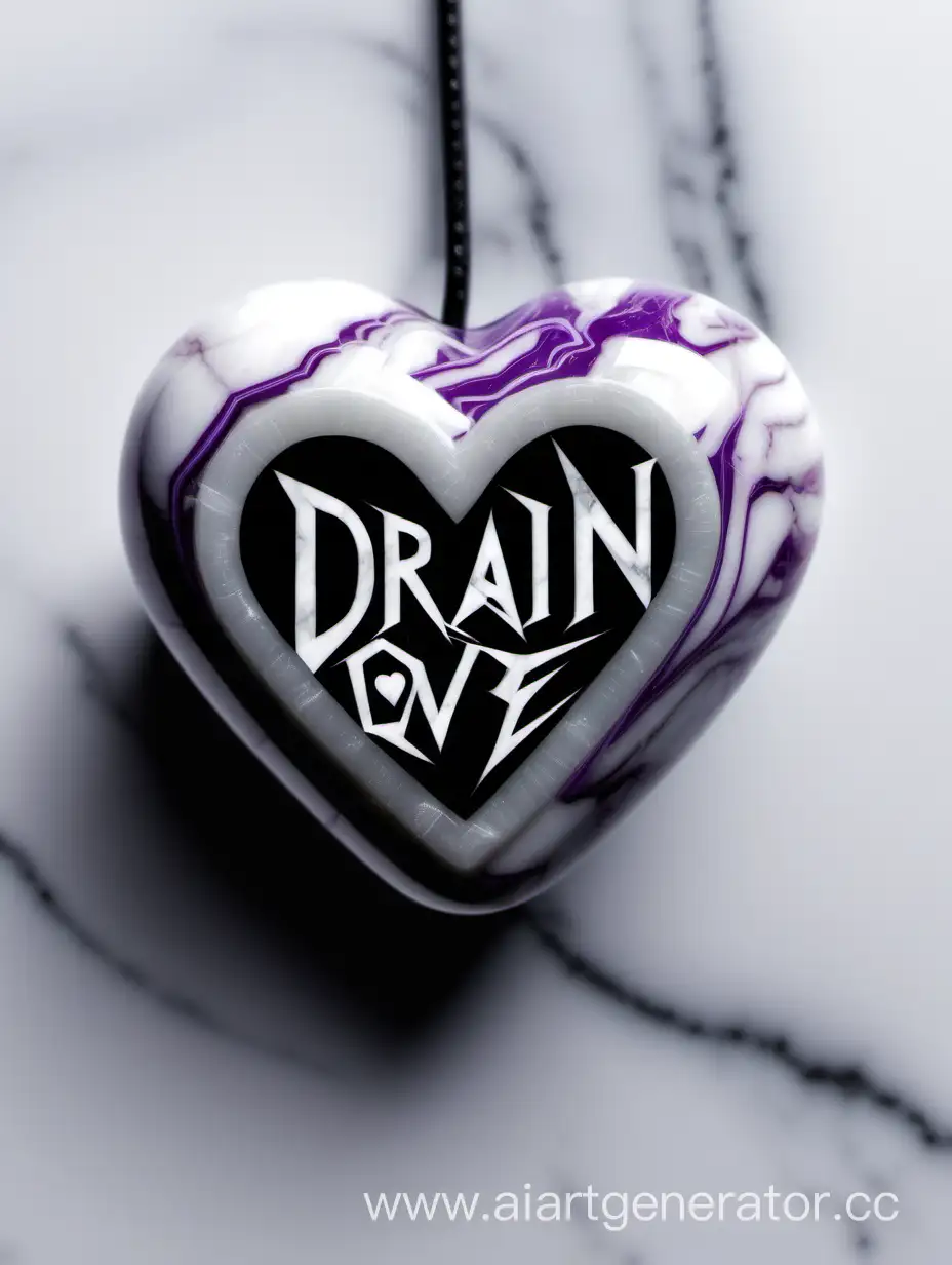 drain love marble crypto heart