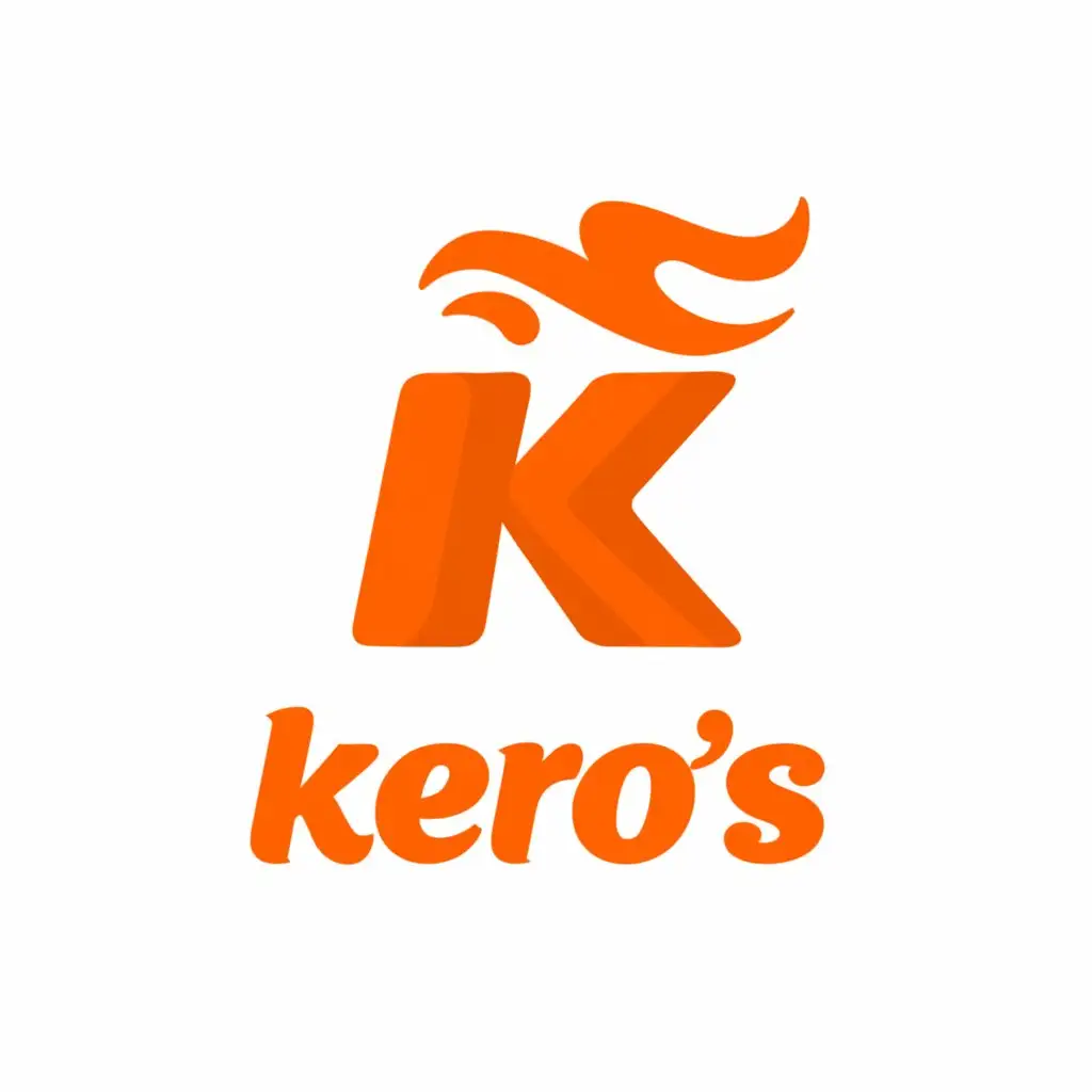 a logo design,with the text "kero's", main symbol:fast food restaurant,Moderate,be used in Restaurant industry,clear background