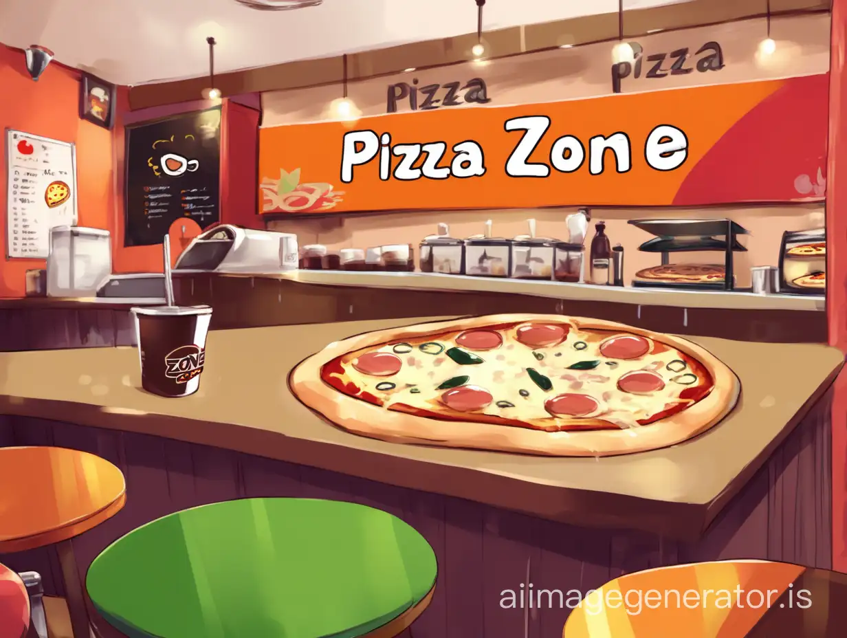 Vibrant-Pizza-Delight-A-Festive-Gathering-at-Pizza-Zone-Cafe