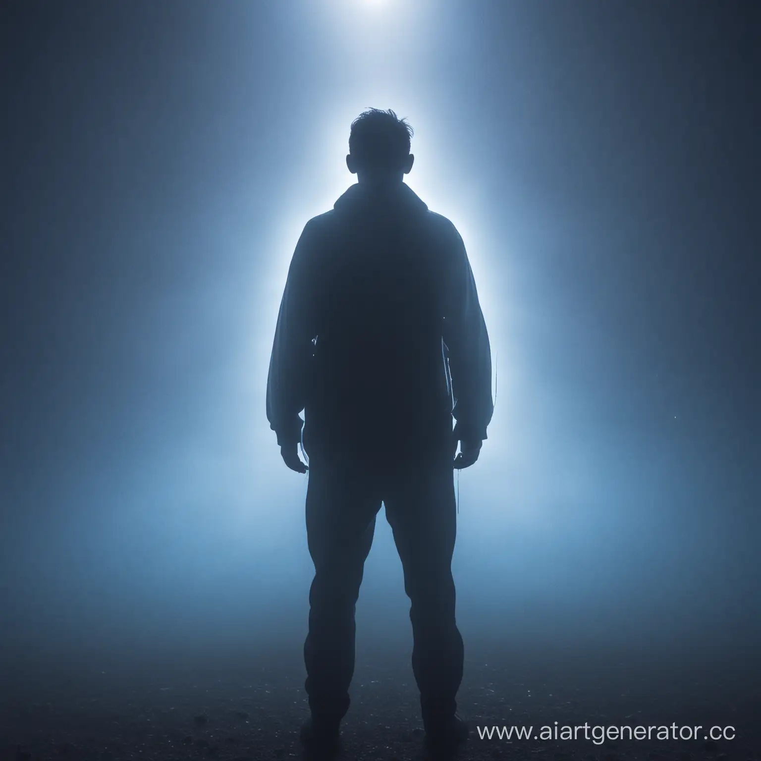 Mysterious-Man-in-Blue-Fog-Atmospheric-Portrait