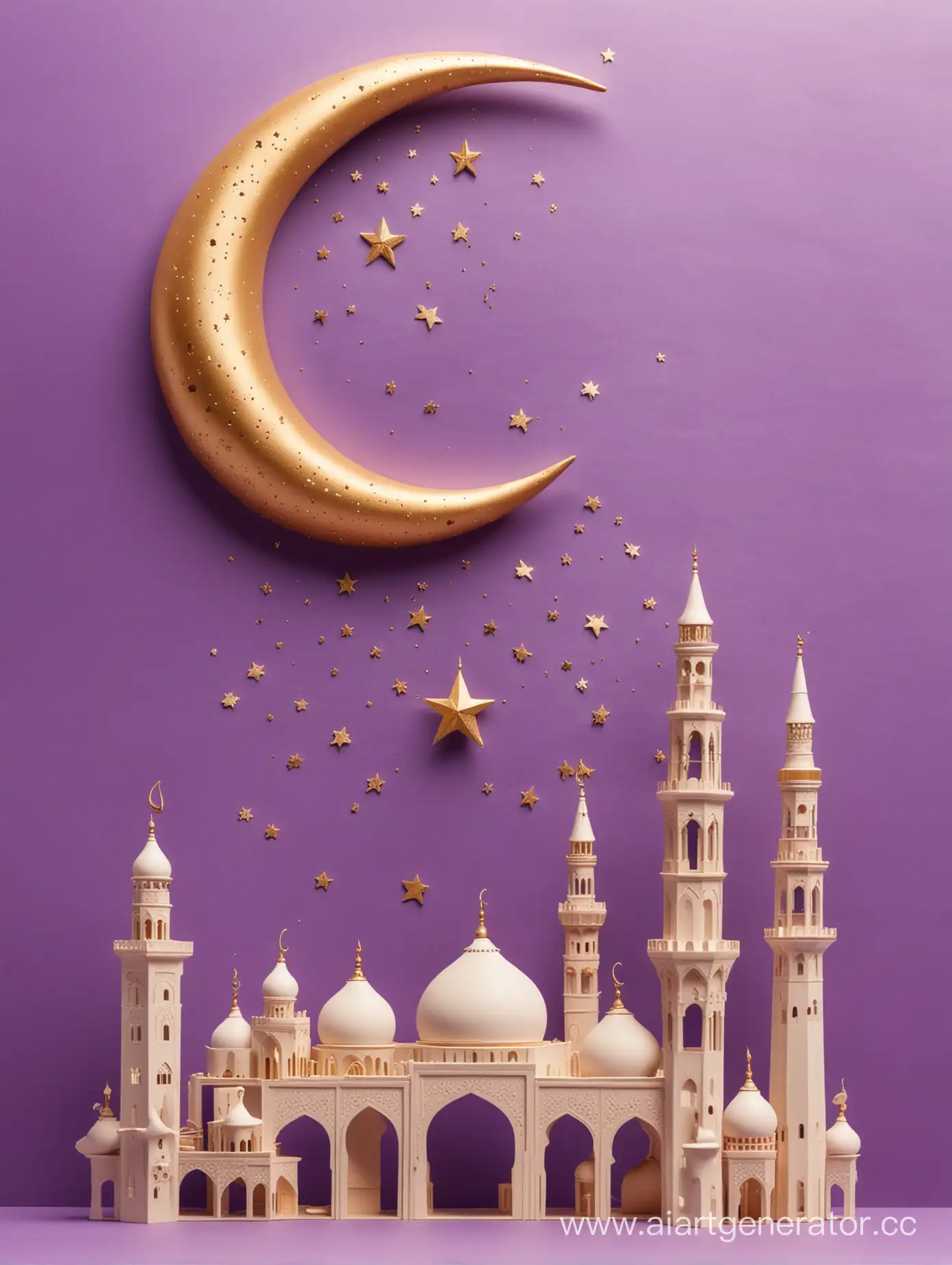 Elegant-Golden-and-Purple-Ramadan-Scene-with-Crescent-Moon-and-Minaret