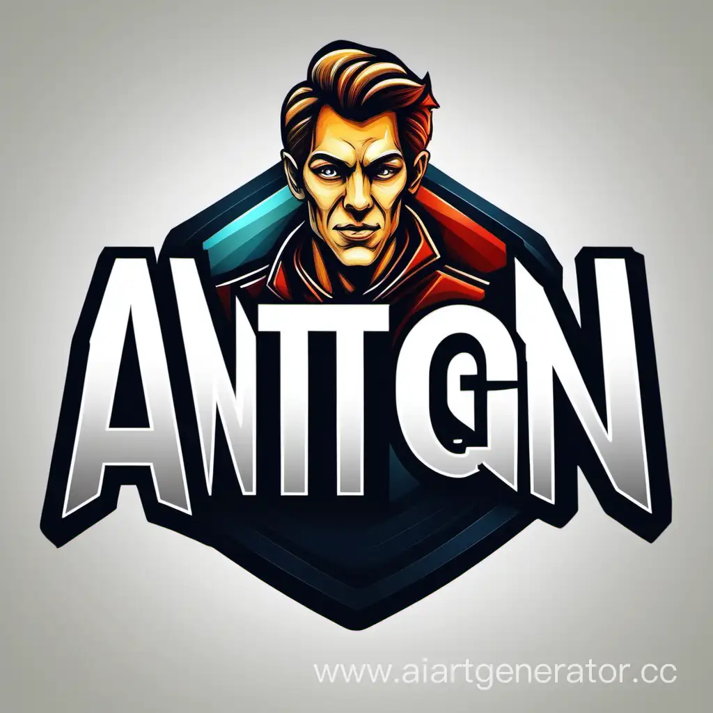 Логотип для сайта. Название: ANTON GAP. Слоган: WEB DEV